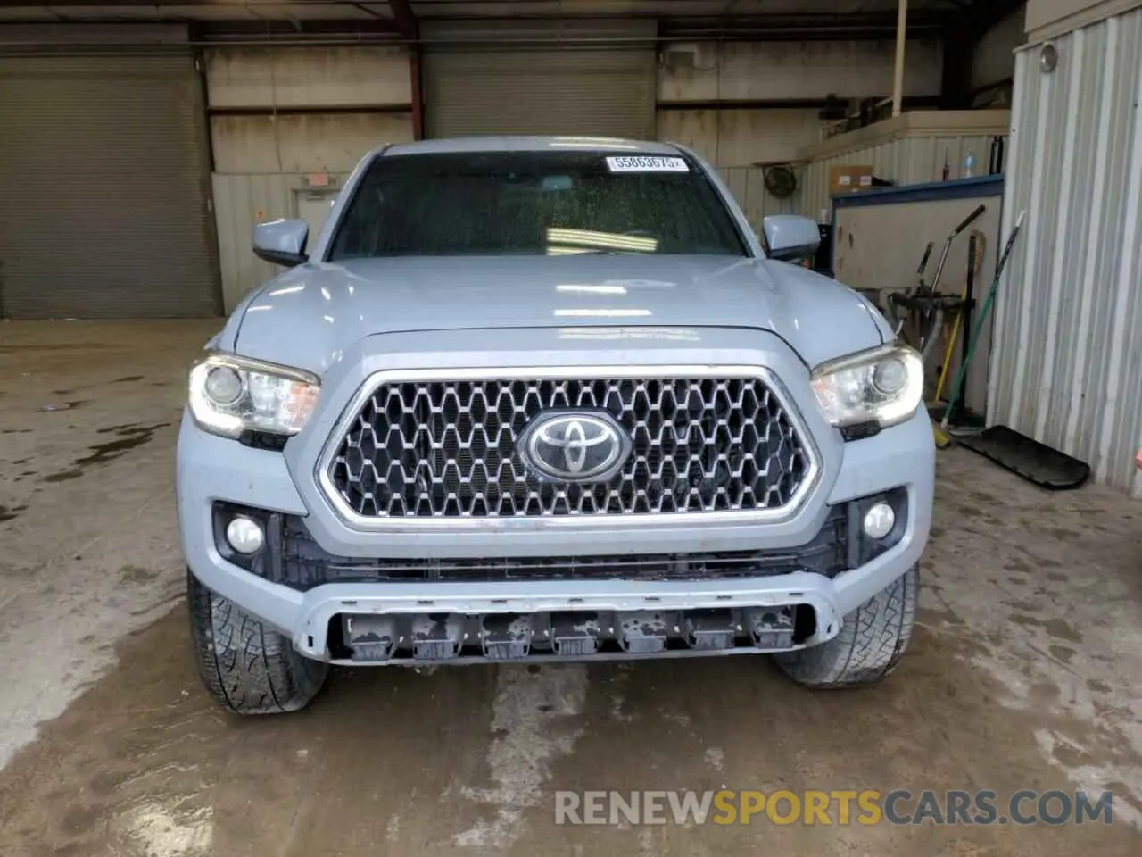 5 Photograph of a damaged car 3TMCZ5AN5KM237724 TOYOTA TACOMA 2019