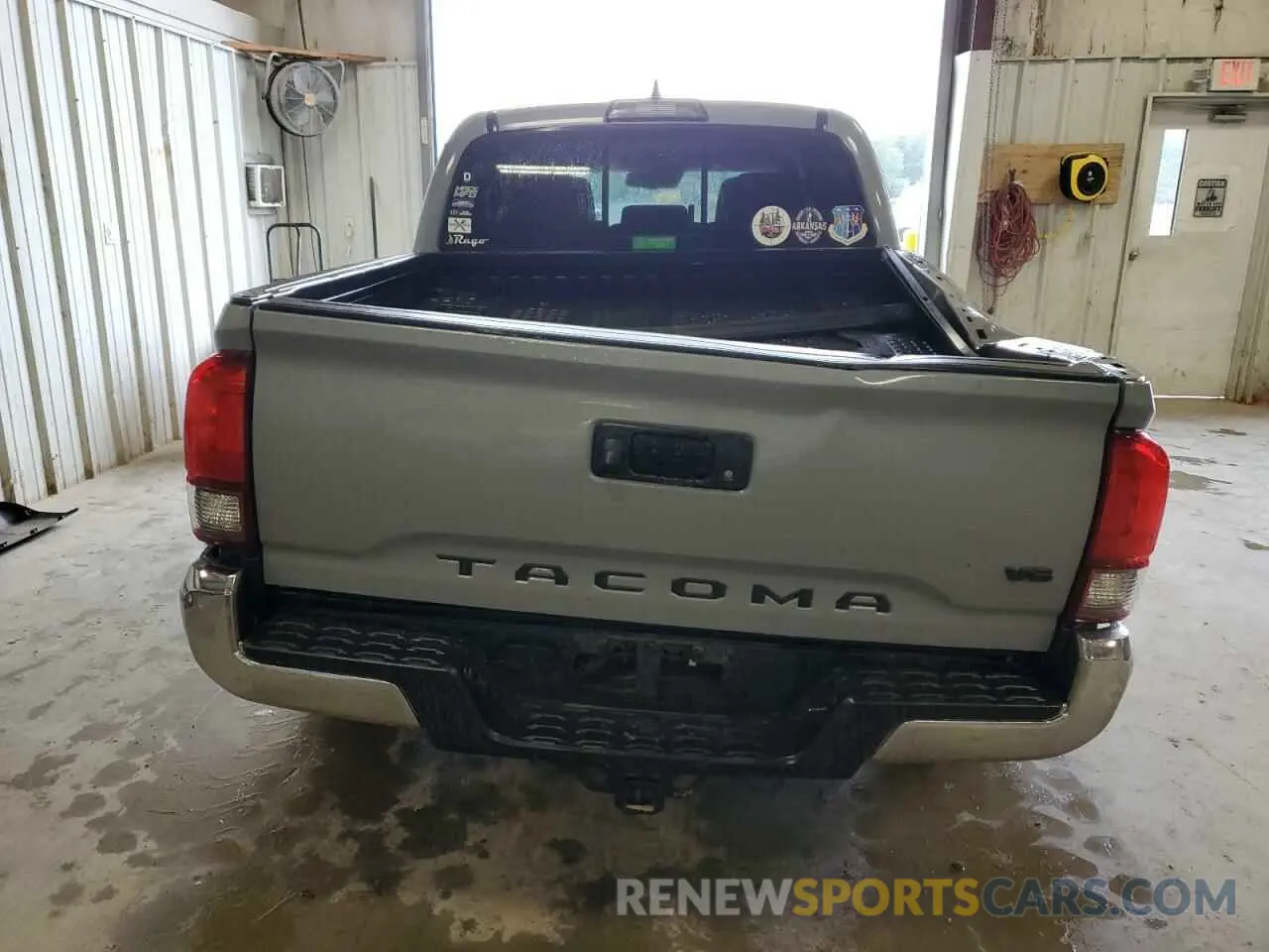 6 Photograph of a damaged car 3TMCZ5AN5KM237724 TOYOTA TACOMA 2019