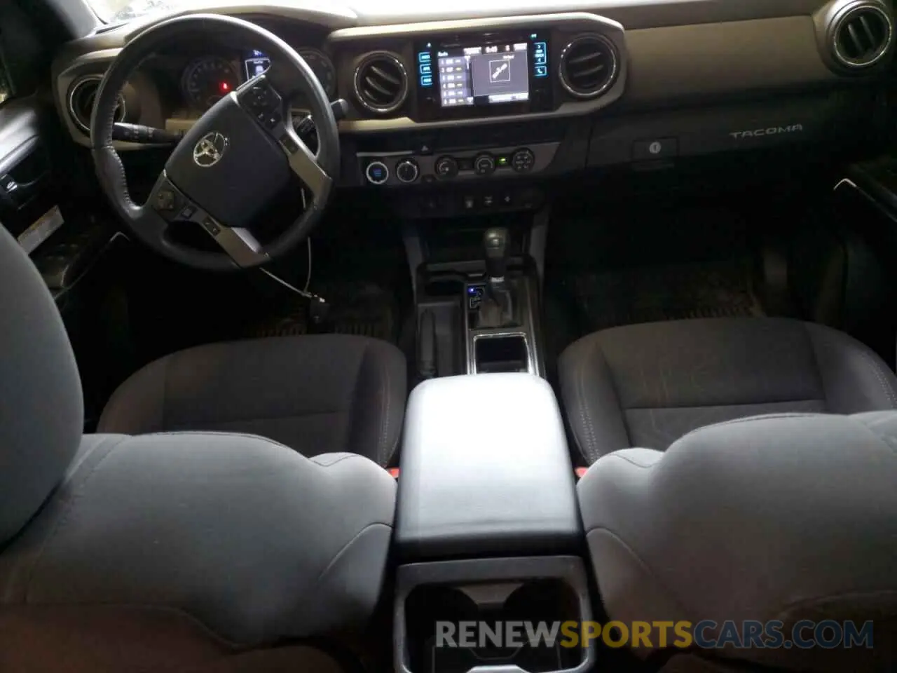 8 Photograph of a damaged car 3TMCZ5AN5KM237724 TOYOTA TACOMA 2019