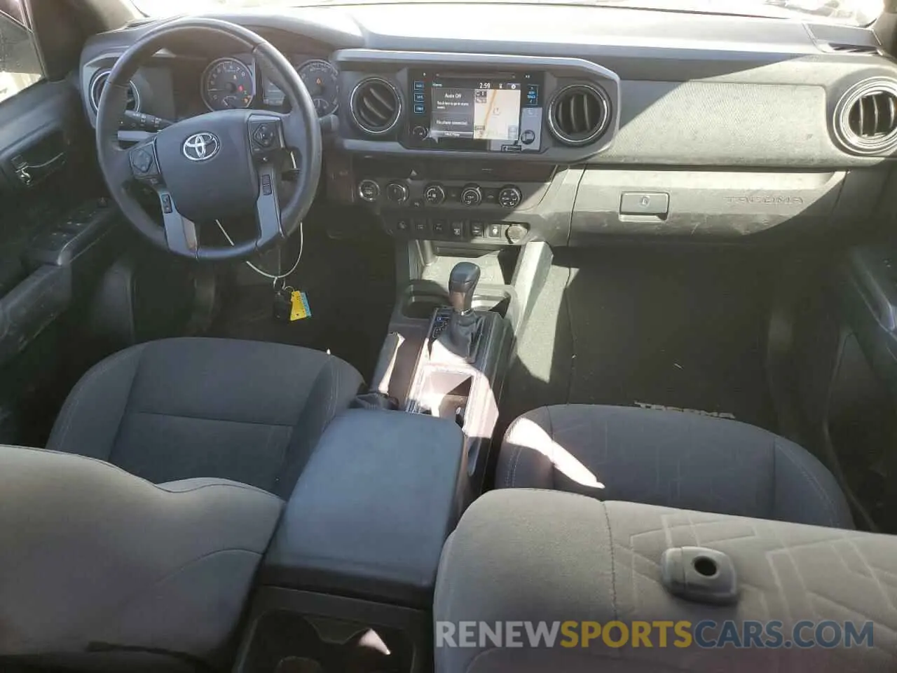 8 Photograph of a damaged car 3TMCZ5AN5KM238078 TOYOTA TACOMA 2019