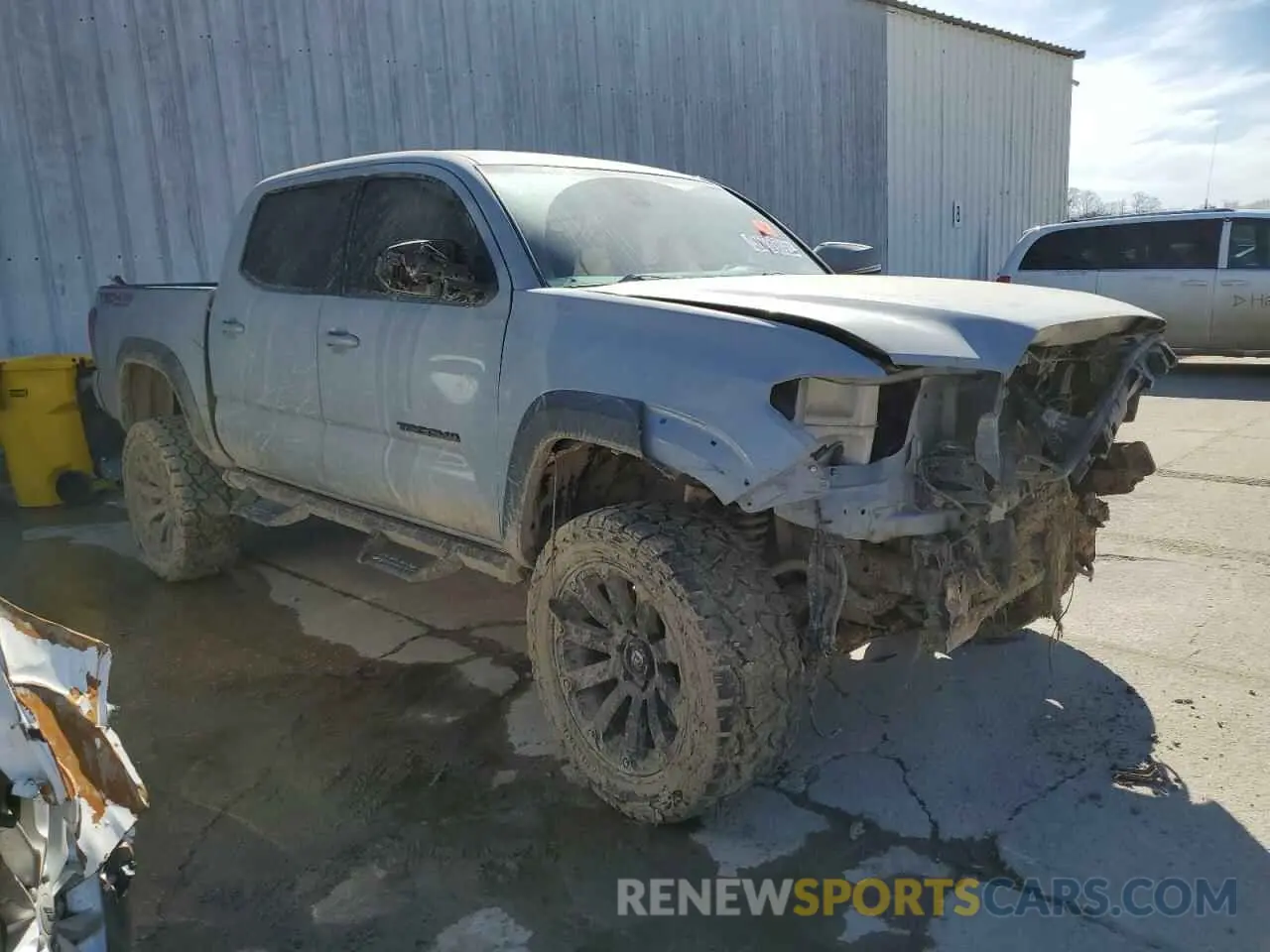 4 Photograph of a damaged car 3TMCZ5AN5KM244592 TOYOTA TACOMA 2019