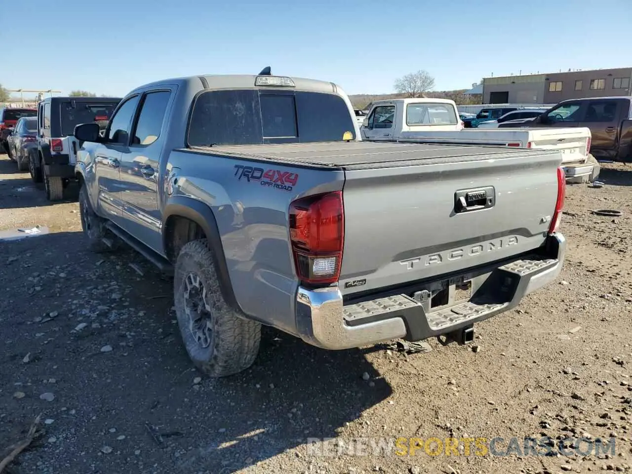 2 Photograph of a damaged car 3TMCZ5AN5KM248769 TOYOTA TACOMA 2019