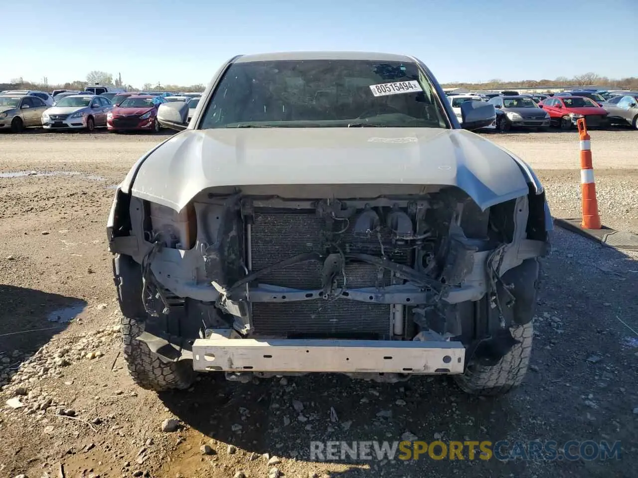 5 Photograph of a damaged car 3TMCZ5AN5KM248769 TOYOTA TACOMA 2019