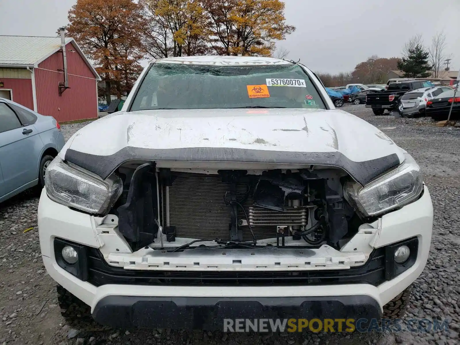 9 Photograph of a damaged car 3TMCZ5AN5KM262851 TOYOTA TACOMA 2019