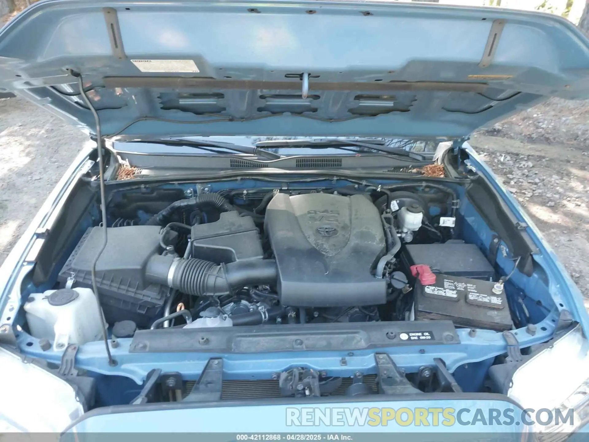 10 Photograph of a damaged car 3TMCZ5AN5KM263854 TOYOTA TACOMA 2019