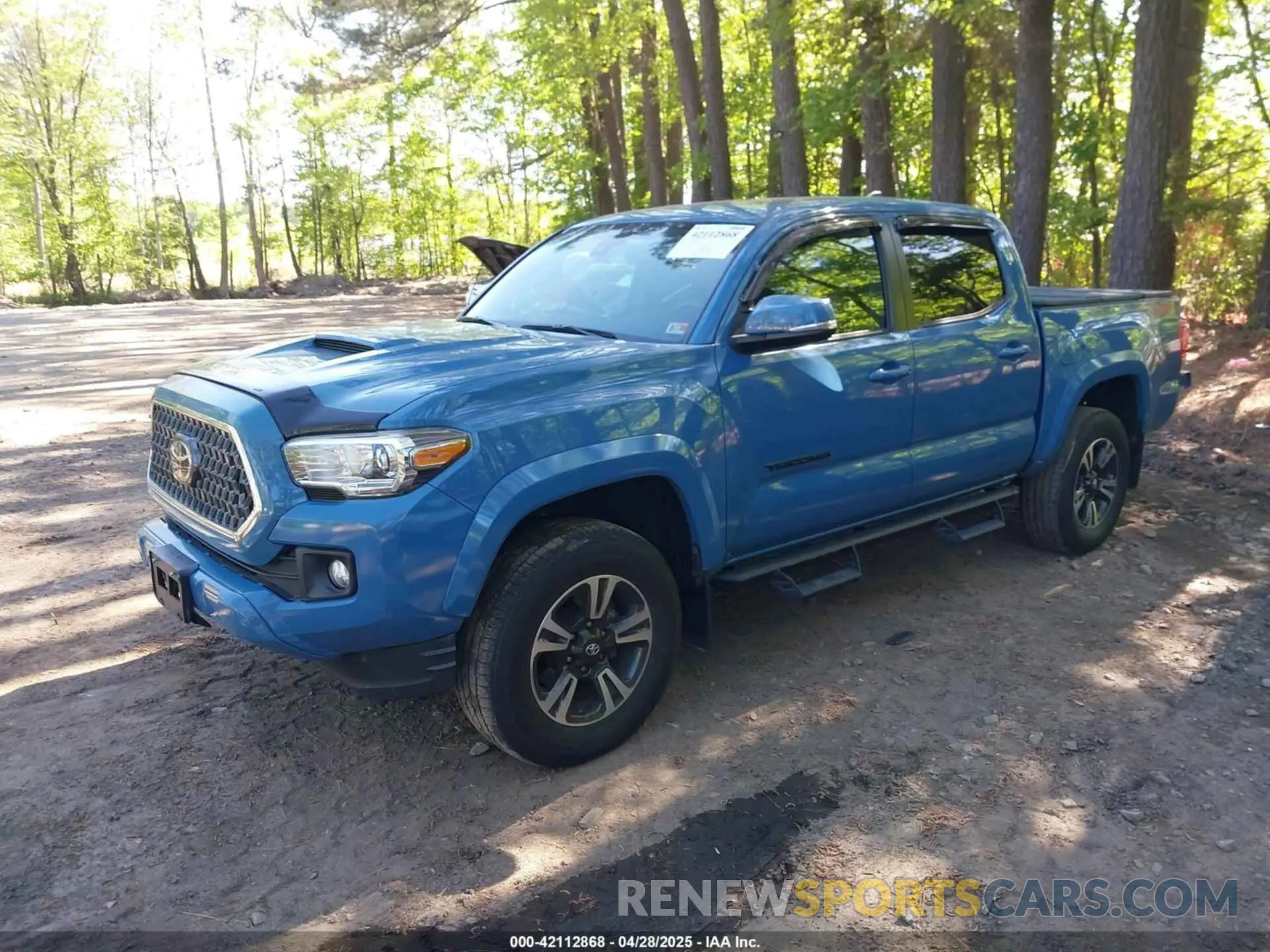 2 Photograph of a damaged car 3TMCZ5AN5KM263854 TOYOTA TACOMA 2019