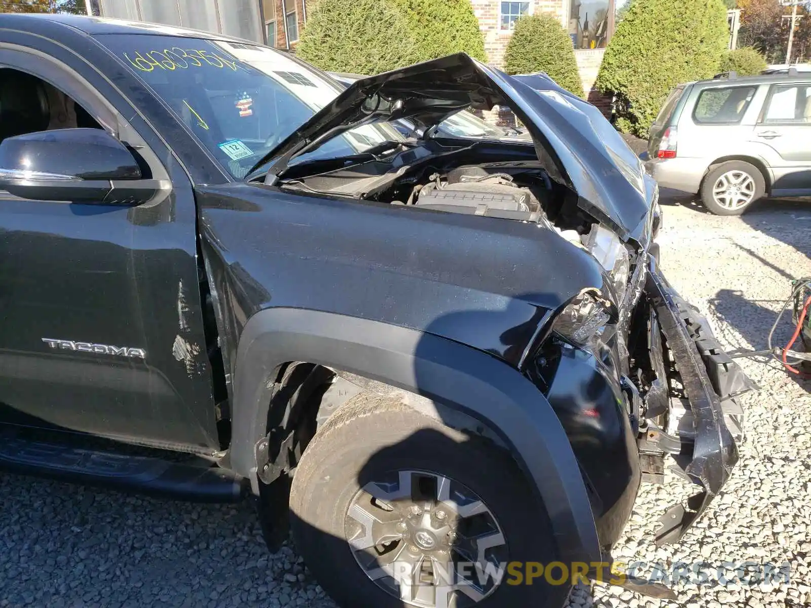 9 Photograph of a damaged car 3TMCZ5AN5KM267516 TOYOTA TACOMA 2019