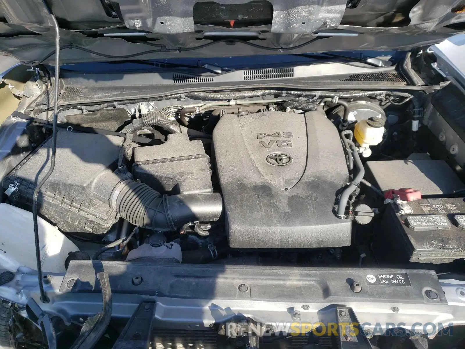 7 Photograph of a damaged car 3TMCZ5AN5KM267757 TOYOTA TACOMA 2019