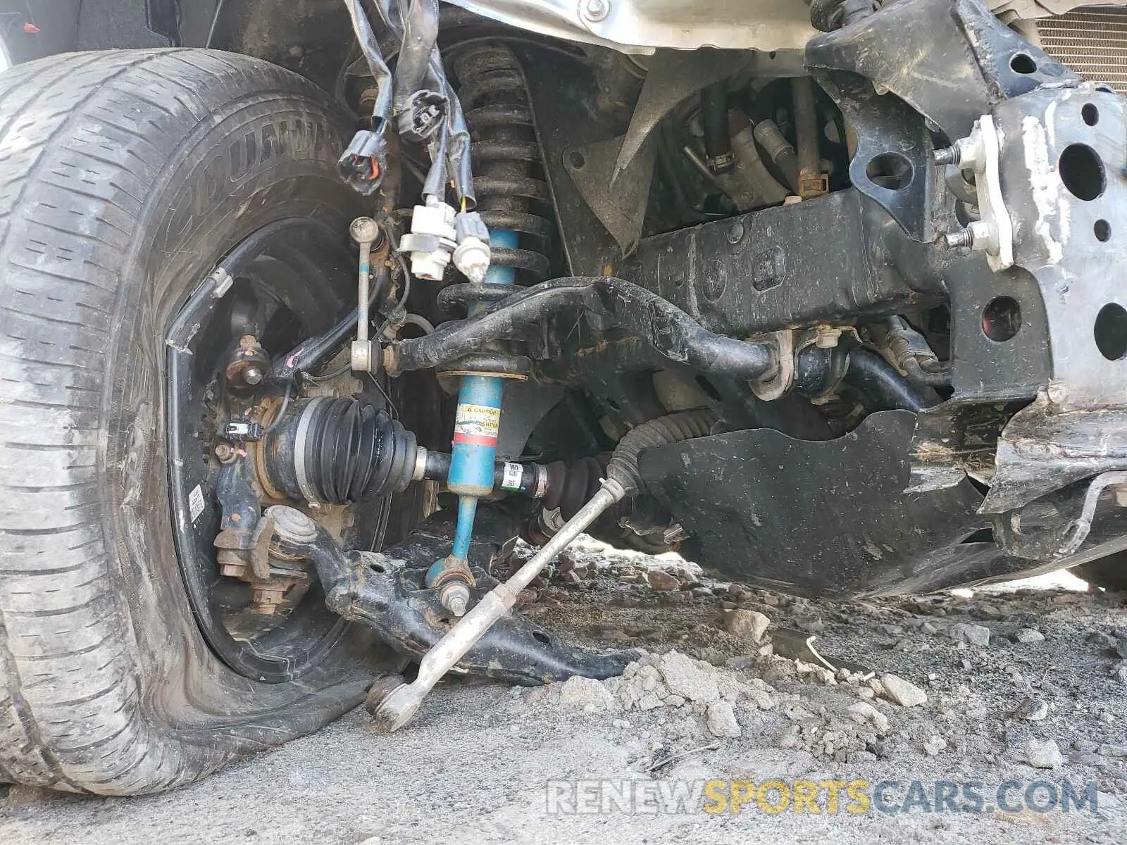 9 Photograph of a damaged car 3TMCZ5AN5KM267757 TOYOTA TACOMA 2019