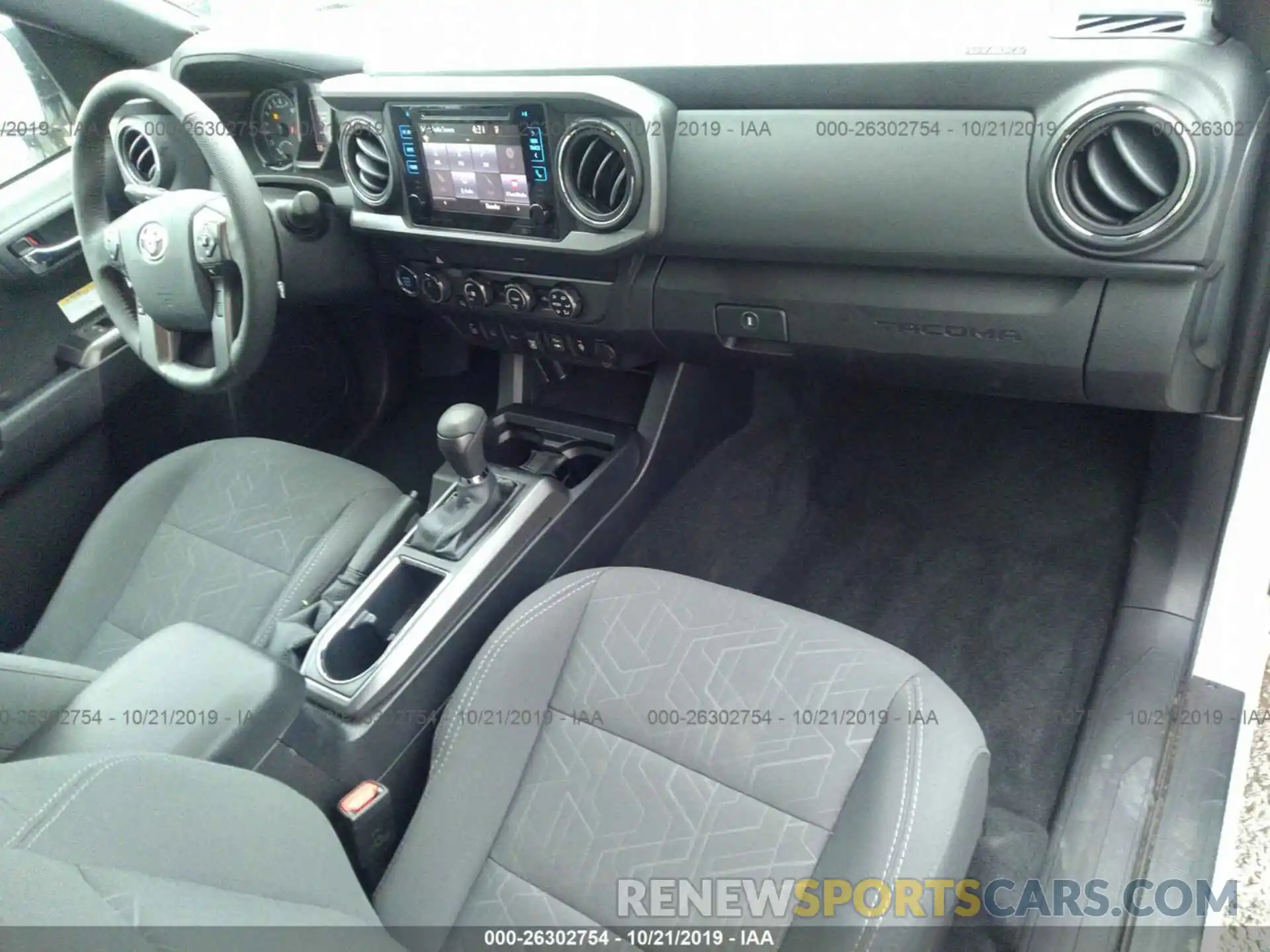 5 Photograph of a damaged car 3TMCZ5AN5KM269685 TOYOTA TACOMA 2019