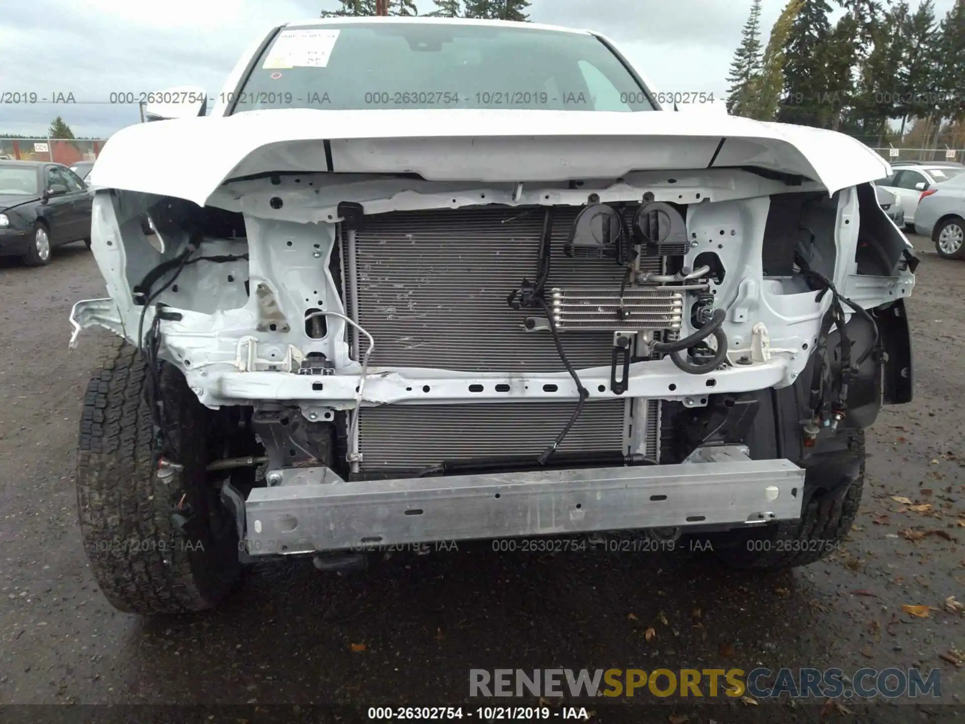 6 Photograph of a damaged car 3TMCZ5AN5KM269685 TOYOTA TACOMA 2019