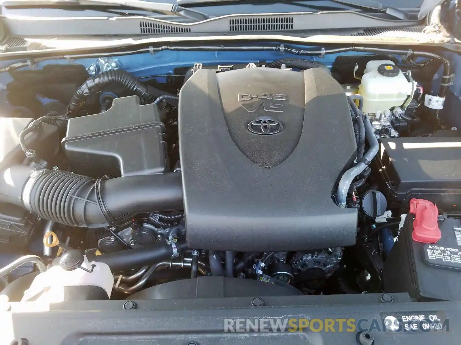 7 Photograph of a damaged car 3TMCZ5AN5KM270884 TOYOTA TACOMA 2019