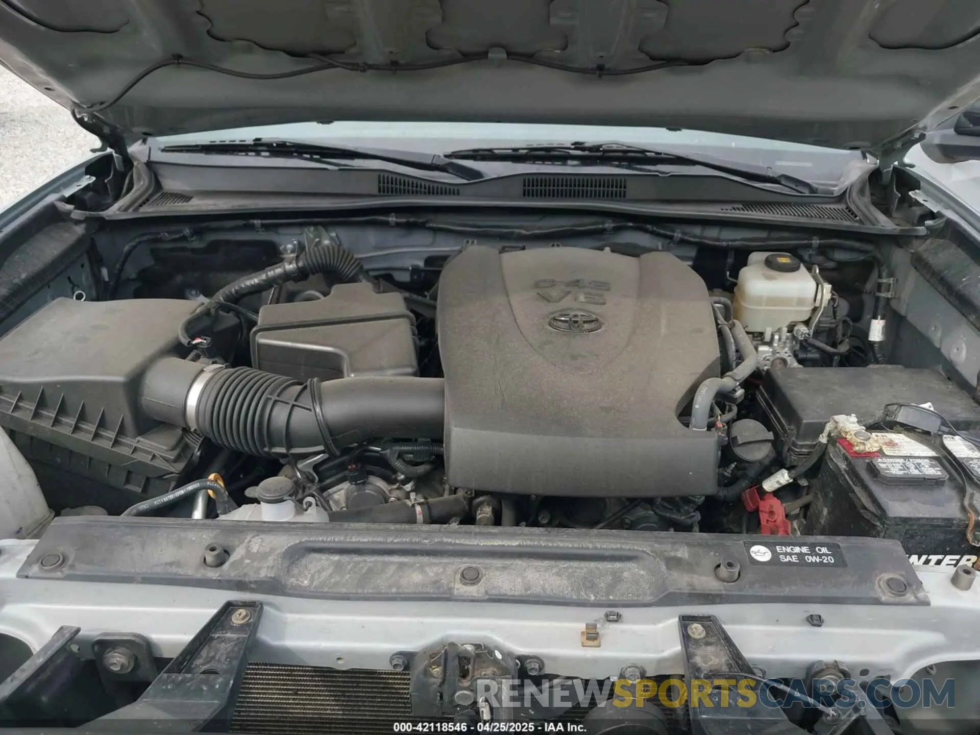 10 Photograph of a damaged car 3TMCZ5AN5KM271274 TOYOTA TACOMA 2019