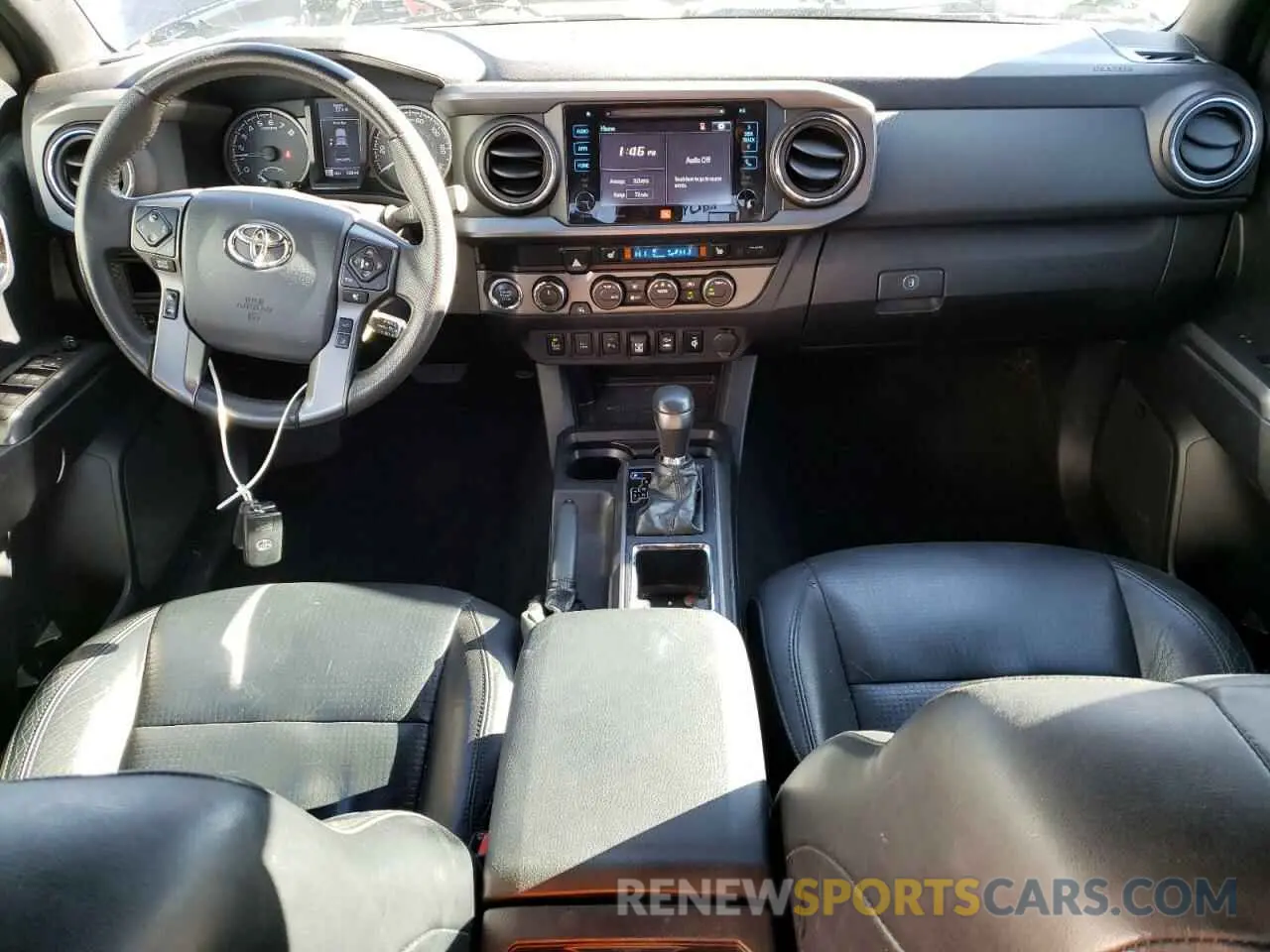 8 Photograph of a damaged car 3TMCZ5AN5KM287975 TOYOTA TACOMA 2019