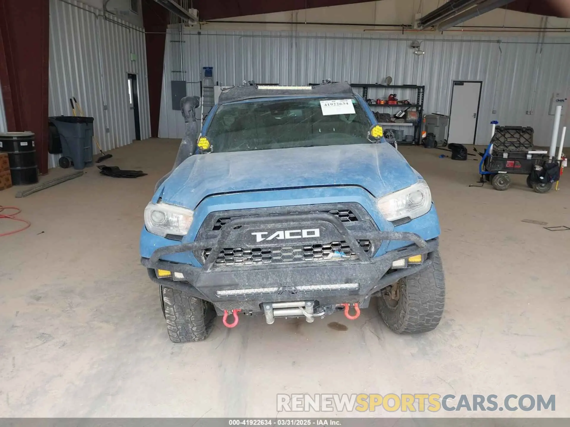 12 Photograph of a damaged car 3TMCZ5AN6KM194530 TOYOTA TACOMA 2019