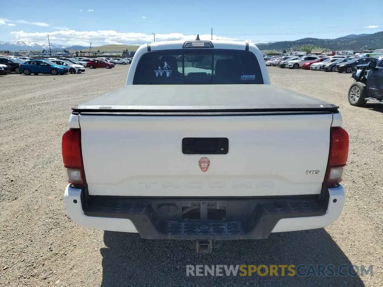 6 Photograph of a damaged car 3TMCZ5AN6KM199596 TOYOTA TACOMA 2019