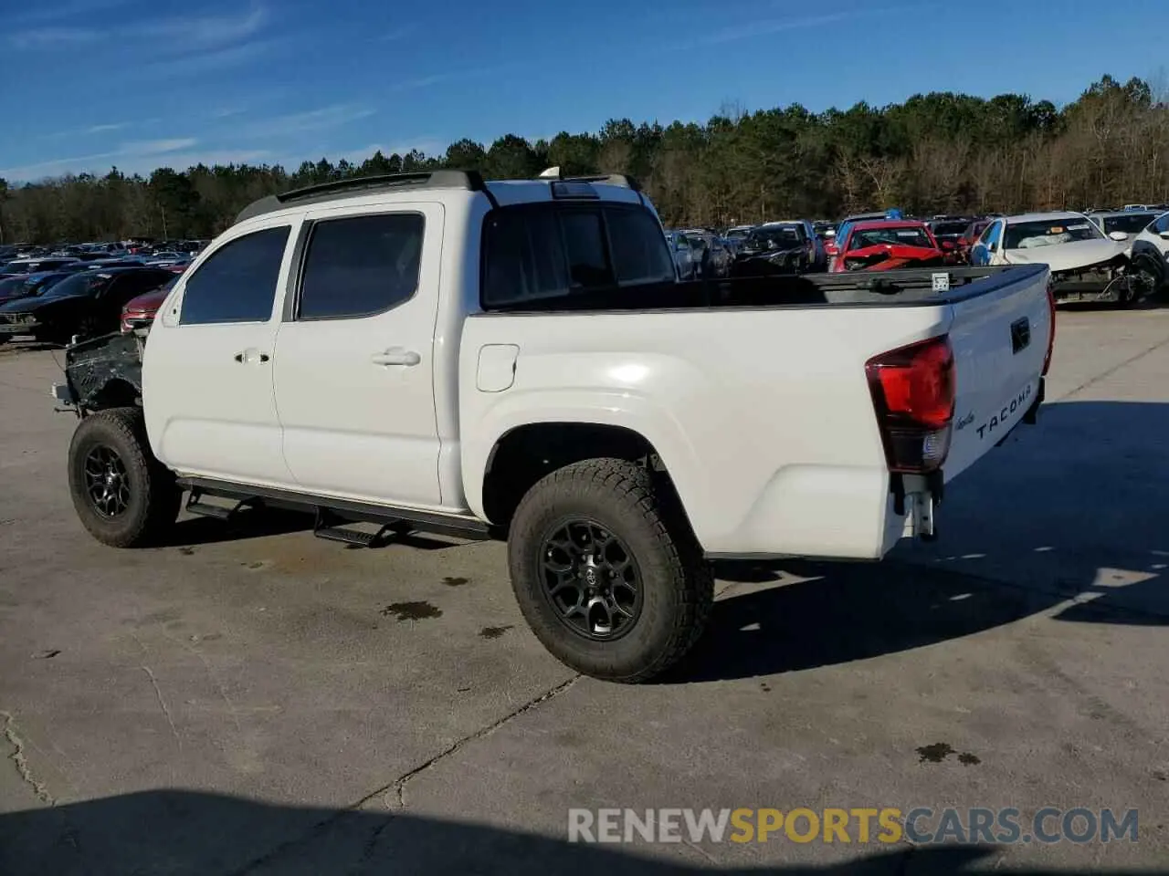 2 Photograph of a damaged car 3TMCZ5AN6KM204330 TOYOTA TACOMA 2019