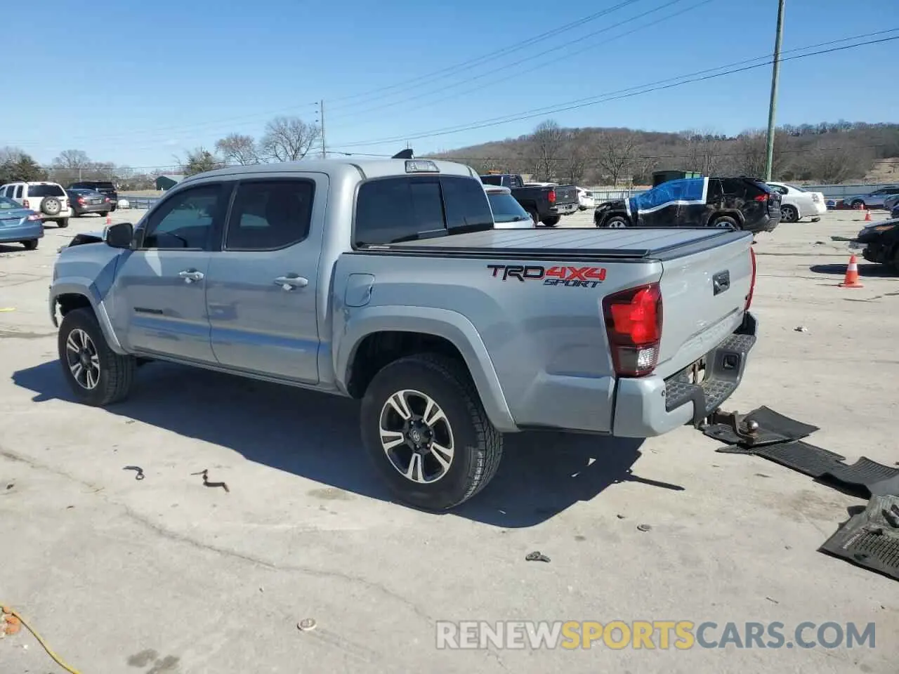 2 Photograph of a damaged car 3TMCZ5AN6KM217644 TOYOTA TACOMA 2019