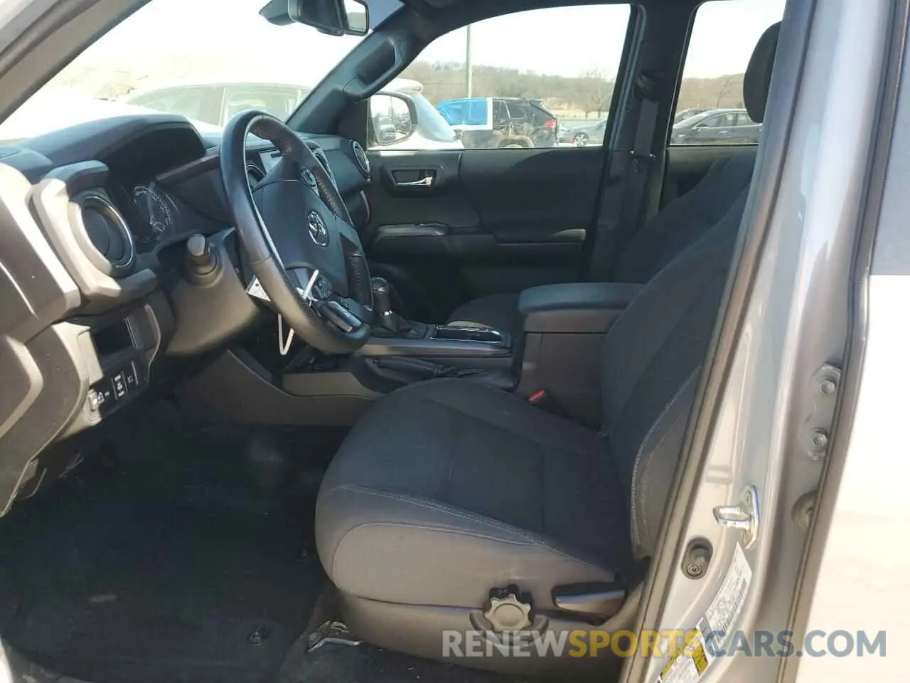 7 Photograph of a damaged car 3TMCZ5AN6KM217644 TOYOTA TACOMA 2019