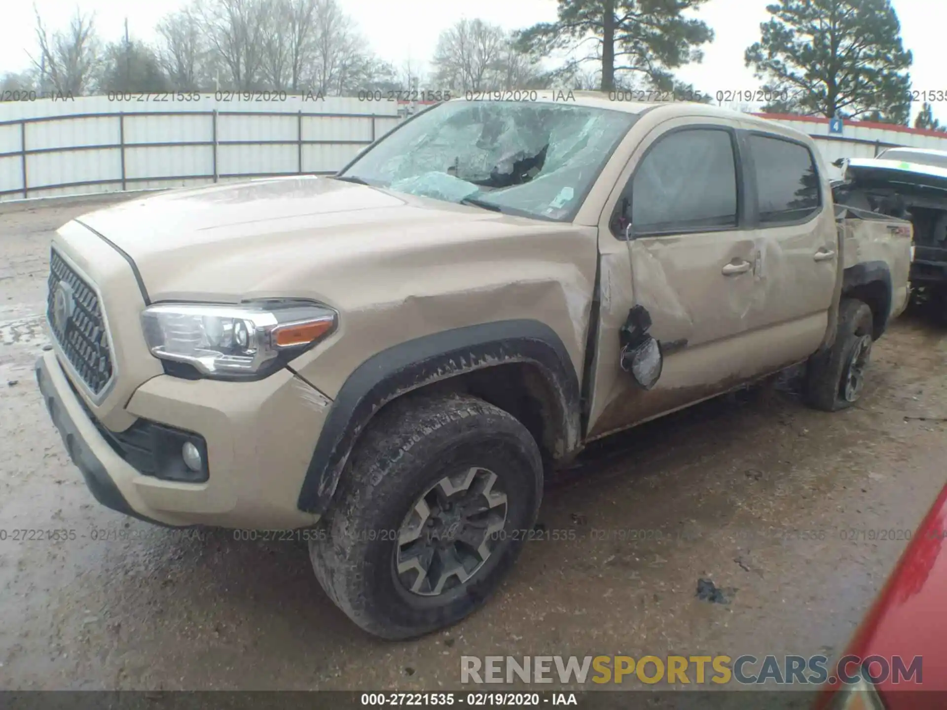 6 Photograph of a damaged car 3TMCZ5AN6KM219586 TOYOTA TACOMA 2019