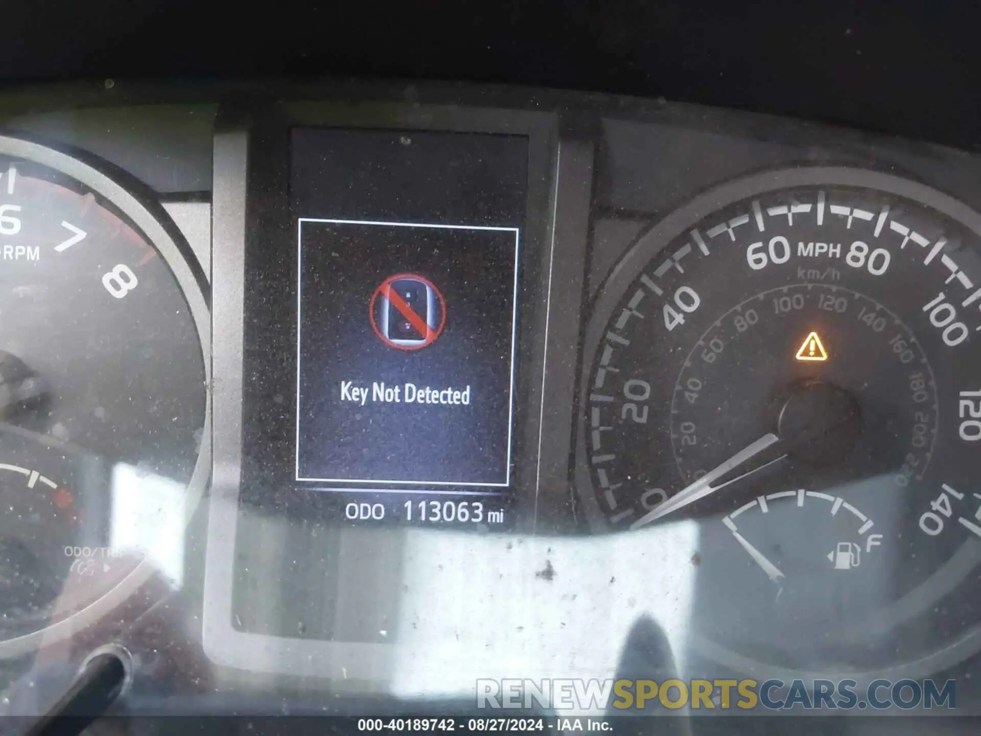 7 Photograph of a damaged car 3TMCZ5AN6KM219670 TOYOTA TACOMA 2019