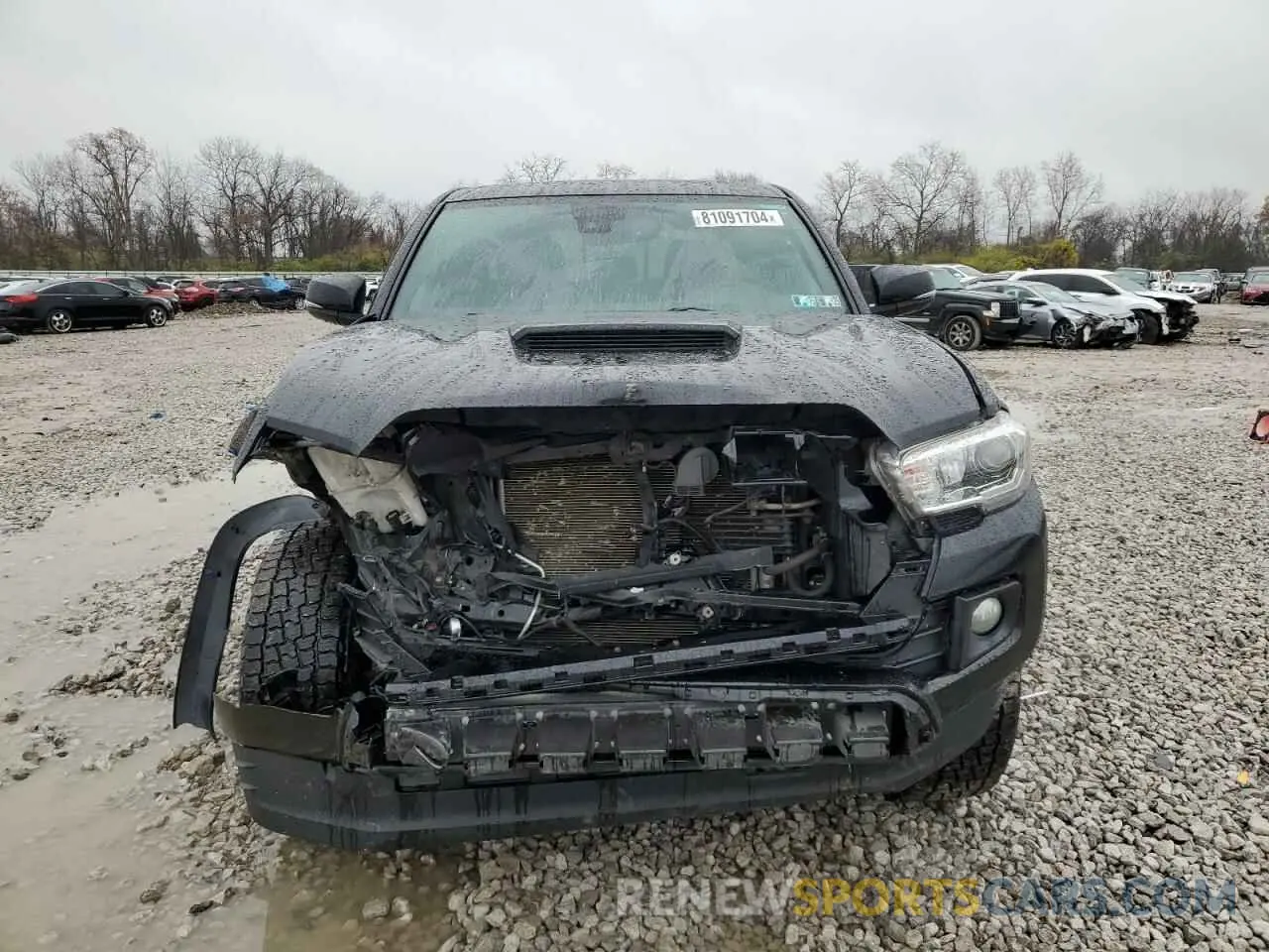 5 Photograph of a damaged car 3TMCZ5AN6KM227736 TOYOTA TACOMA 2019