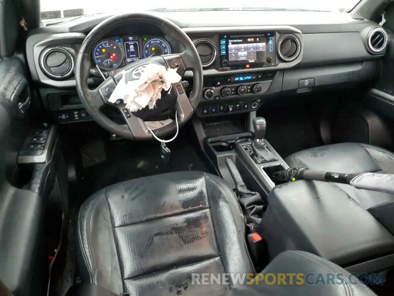8 Photograph of a damaged car 3TMCZ5AN6KM227736 TOYOTA TACOMA 2019
