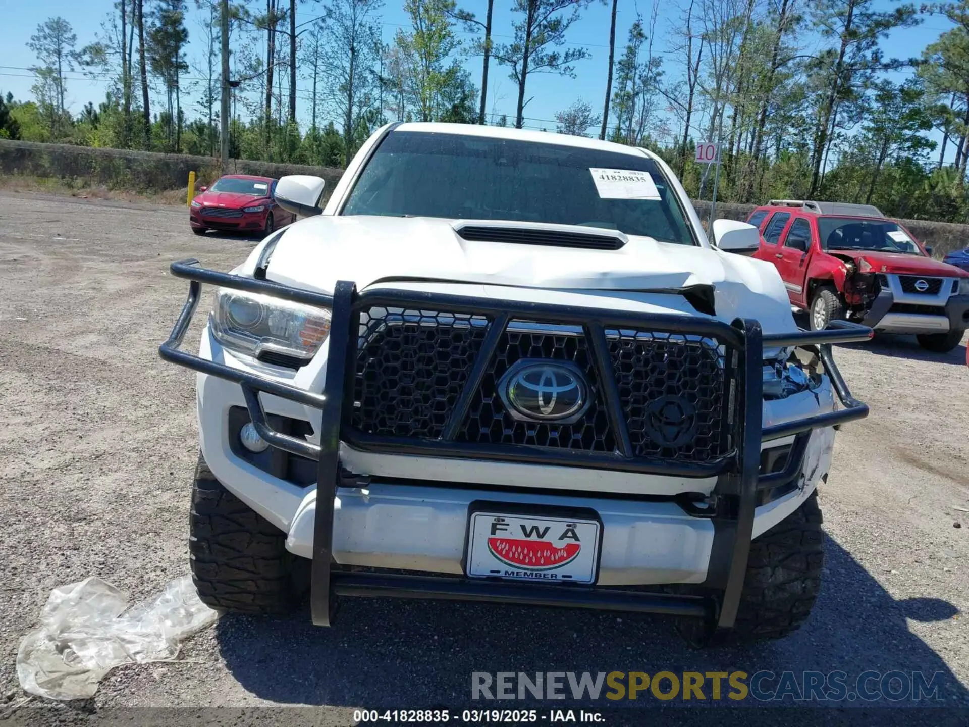 11 Photograph of a damaged car 3TMCZ5AN6KM229597 TOYOTA TACOMA 2019