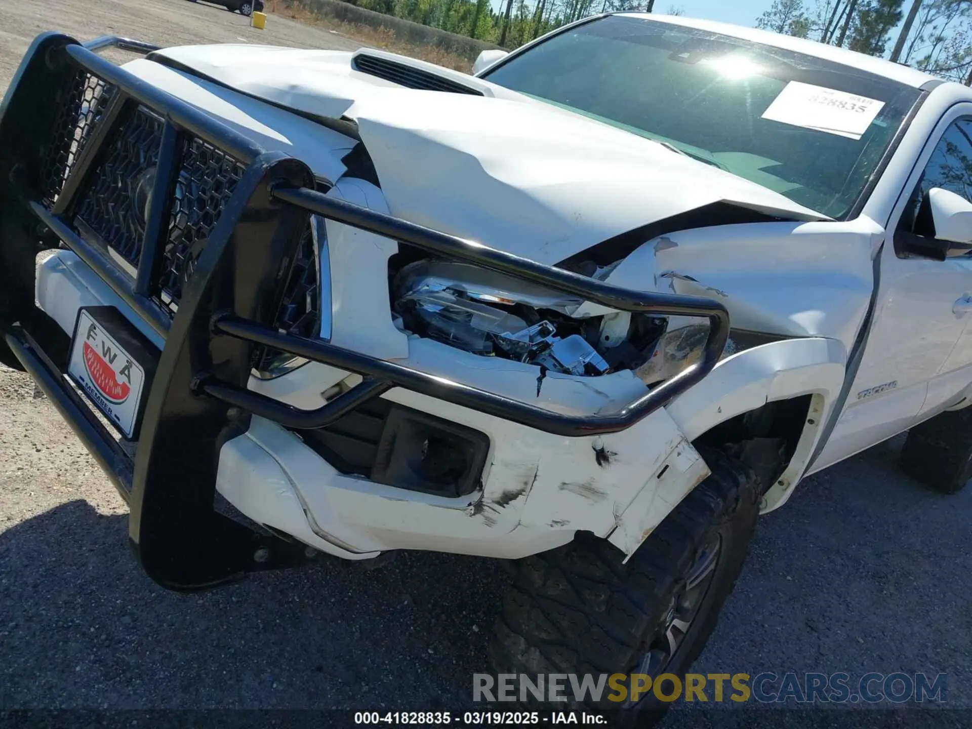 6 Photograph of a damaged car 3TMCZ5AN6KM229597 TOYOTA TACOMA 2019