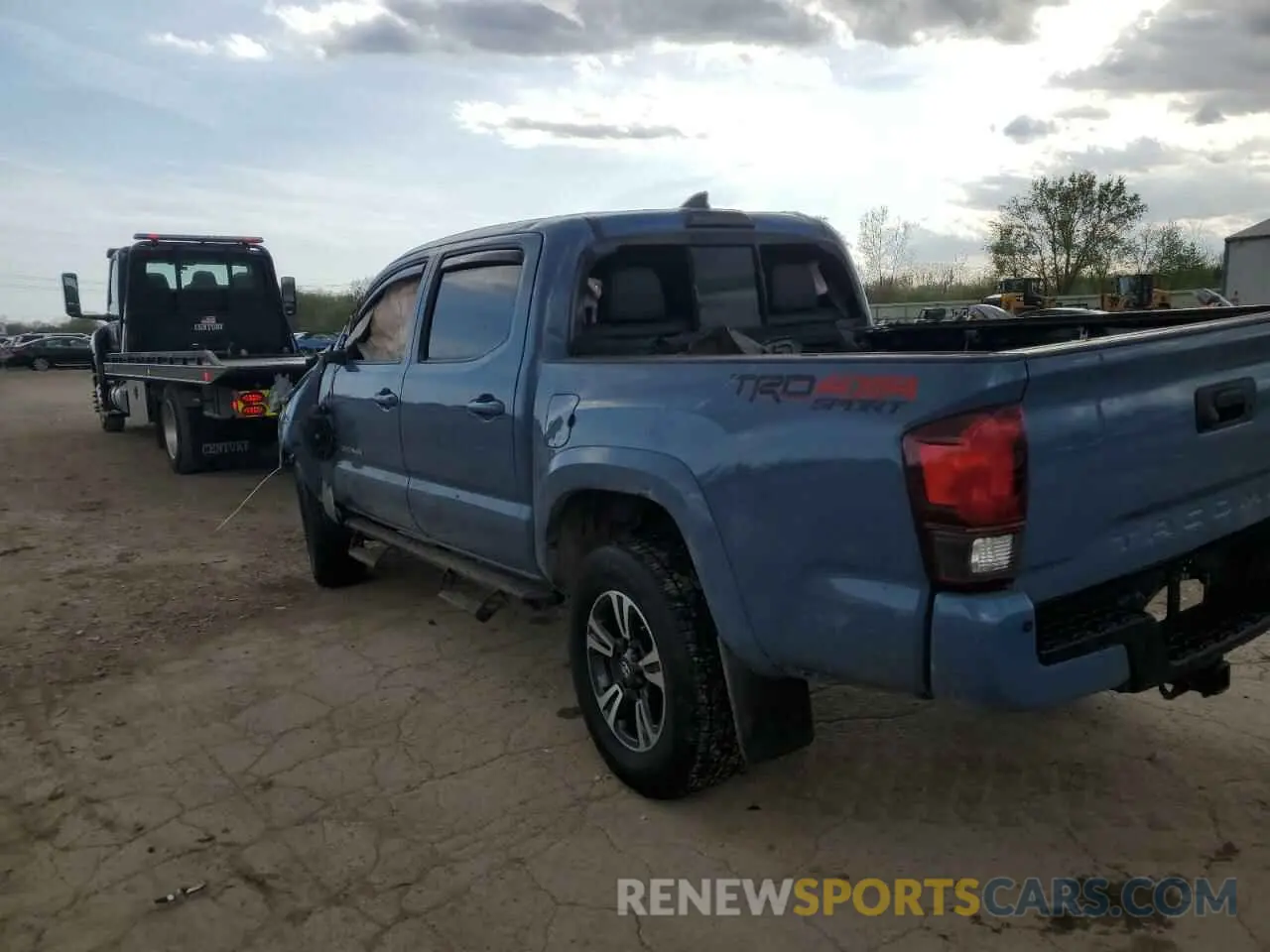 2 Photograph of a damaged car 3TMCZ5AN6KM229700 TOYOTA TACOMA 2019