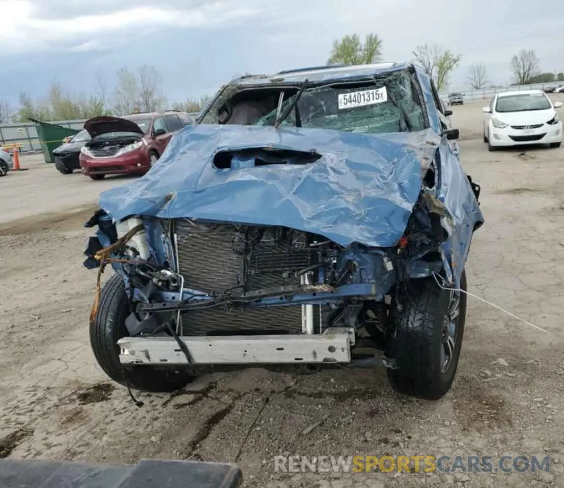 5 Photograph of a damaged car 3TMCZ5AN6KM229700 TOYOTA TACOMA 2019