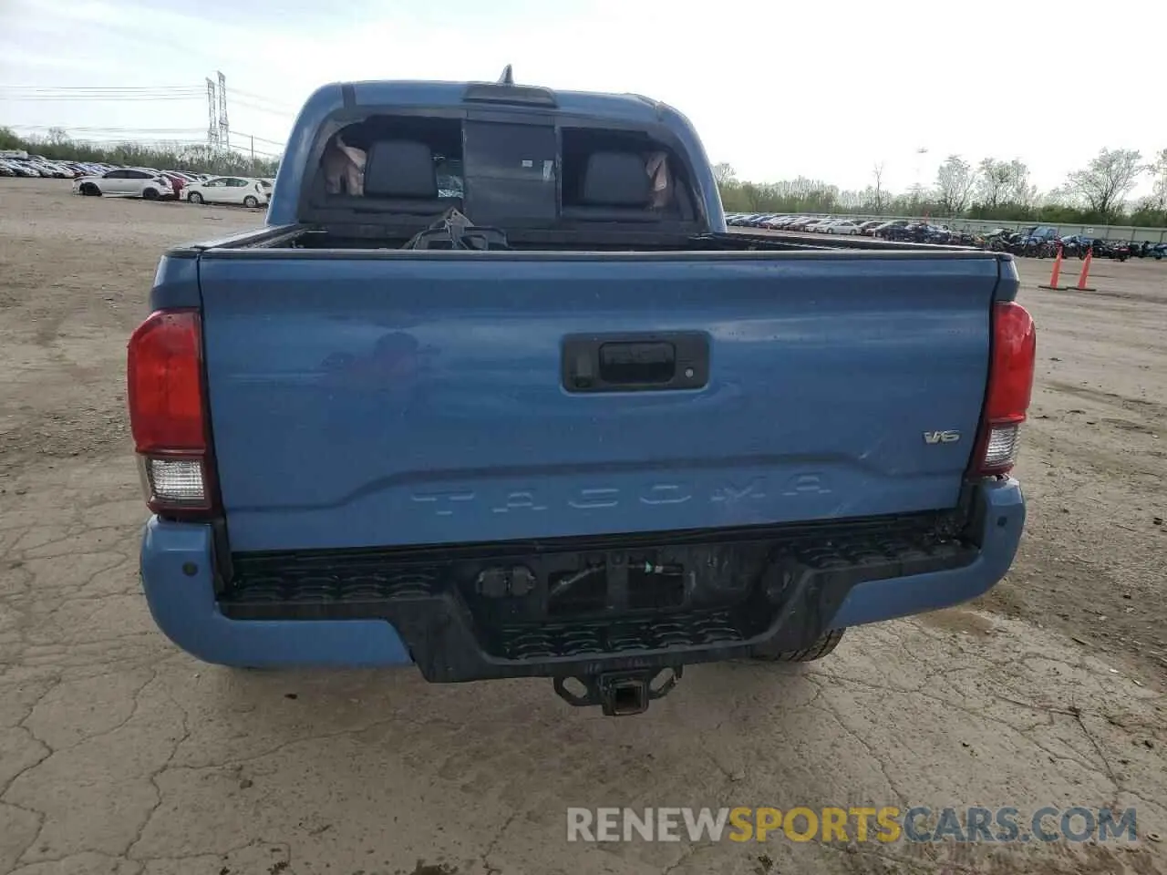 6 Photograph of a damaged car 3TMCZ5AN6KM229700 TOYOTA TACOMA 2019