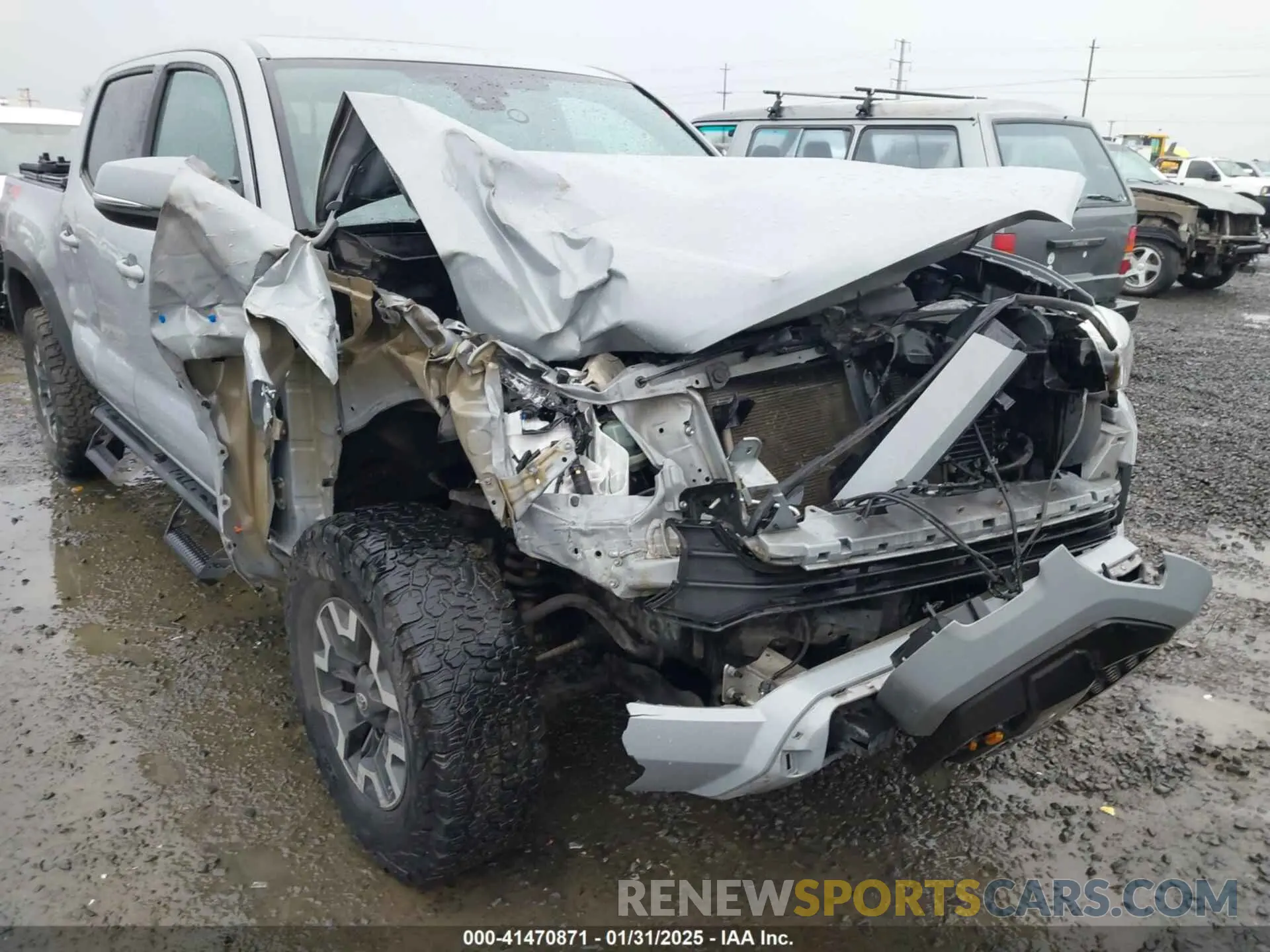 6 Photograph of a damaged car 3TMCZ5AN6KM235786 TOYOTA TACOMA 2019
