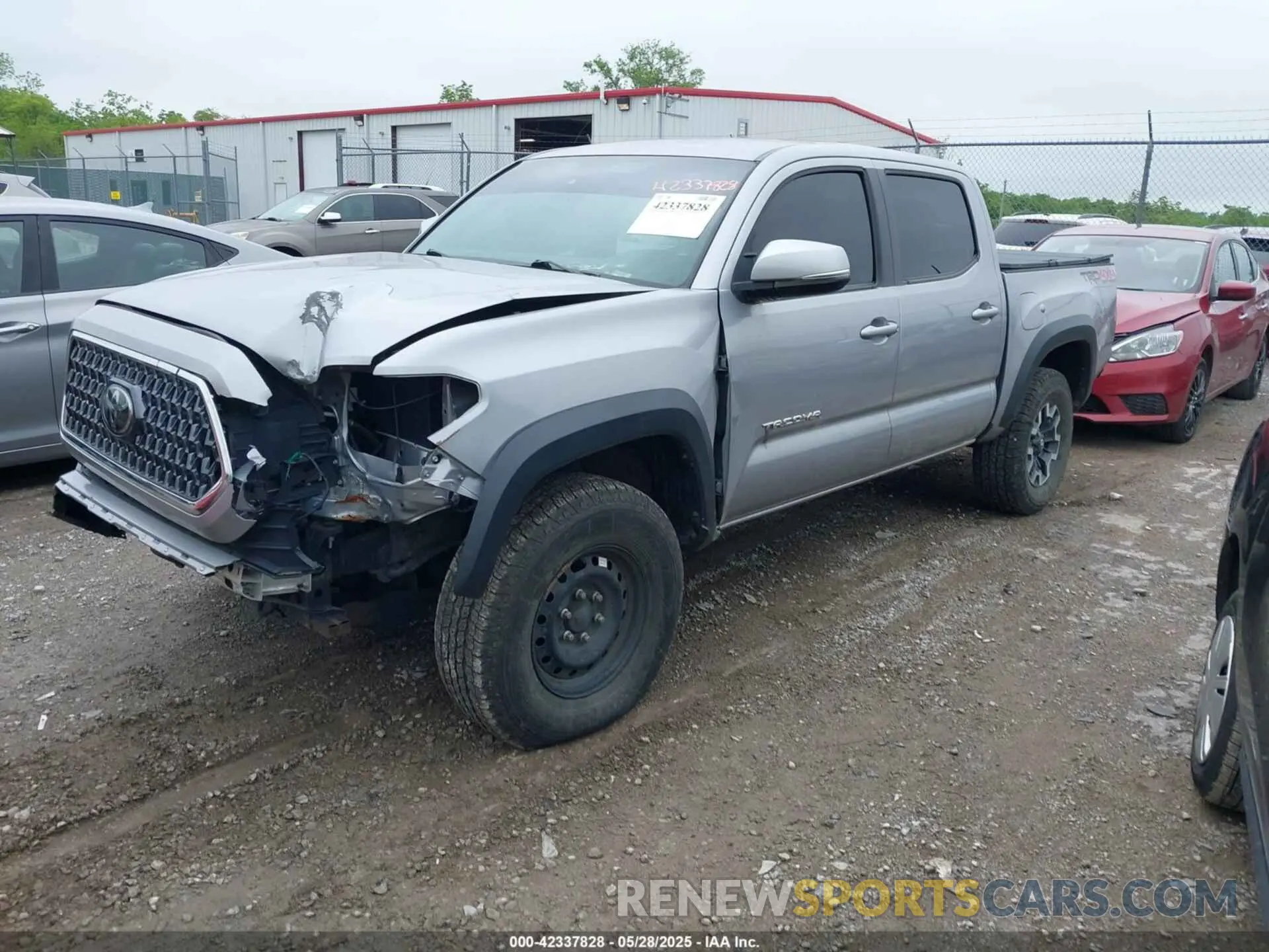 2 Photograph of a damaged car 3TMCZ5AN6KM239871 TOYOTA TACOMA 2019