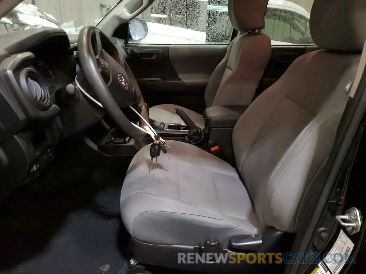 7 Photograph of a damaged car 3TMCZ5AN6KM242091 TOYOTA TACOMA 2019