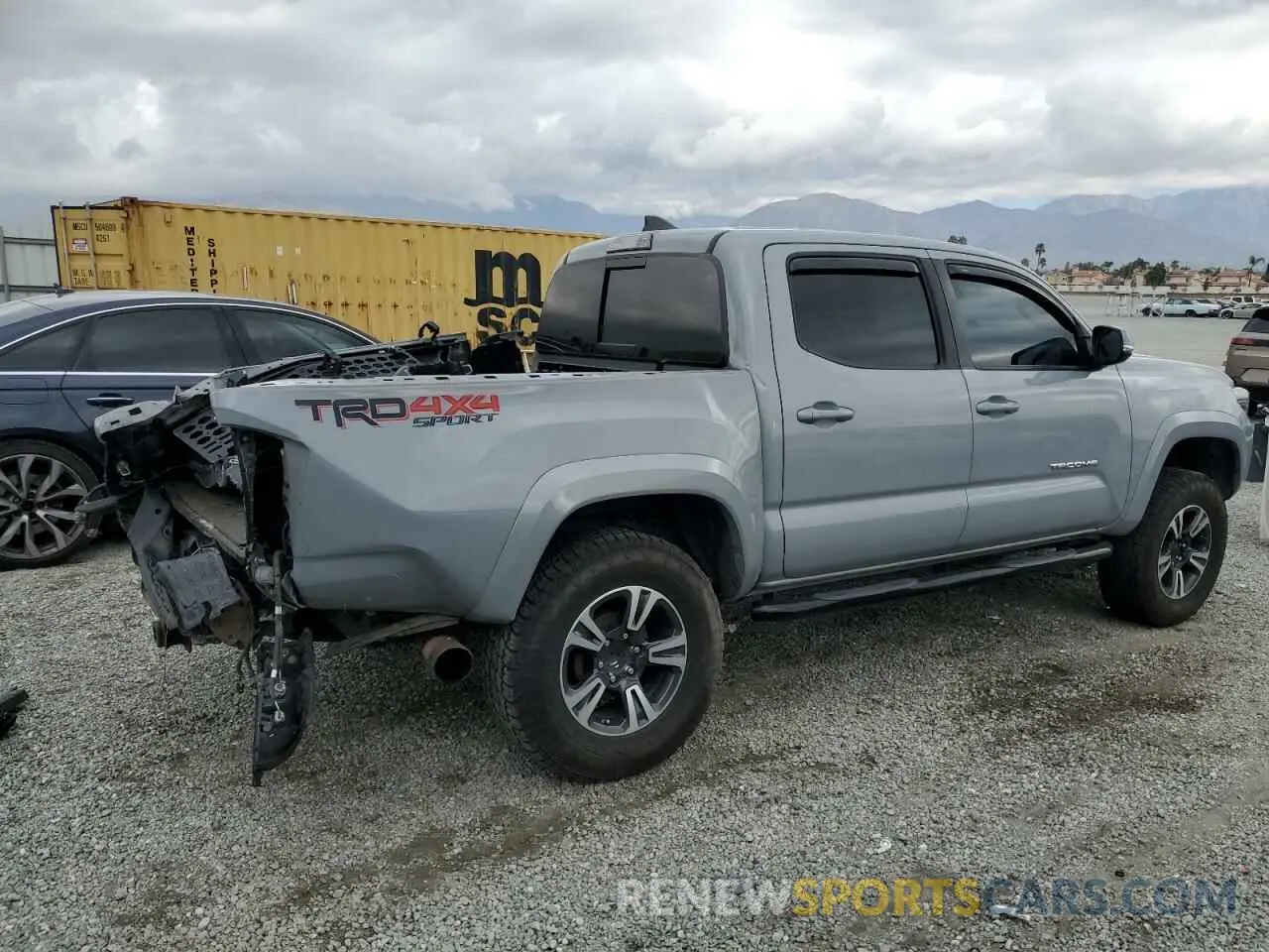 3 Photograph of a damaged car 3TMCZ5AN6KM247212 TOYOTA TACOMA 2019