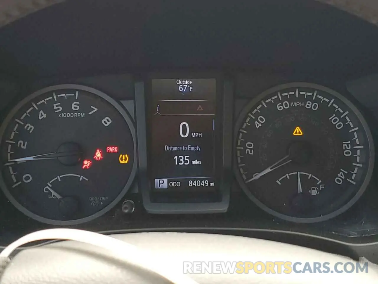 9 Photograph of a damaged car 3TMCZ5AN6KM247212 TOYOTA TACOMA 2019