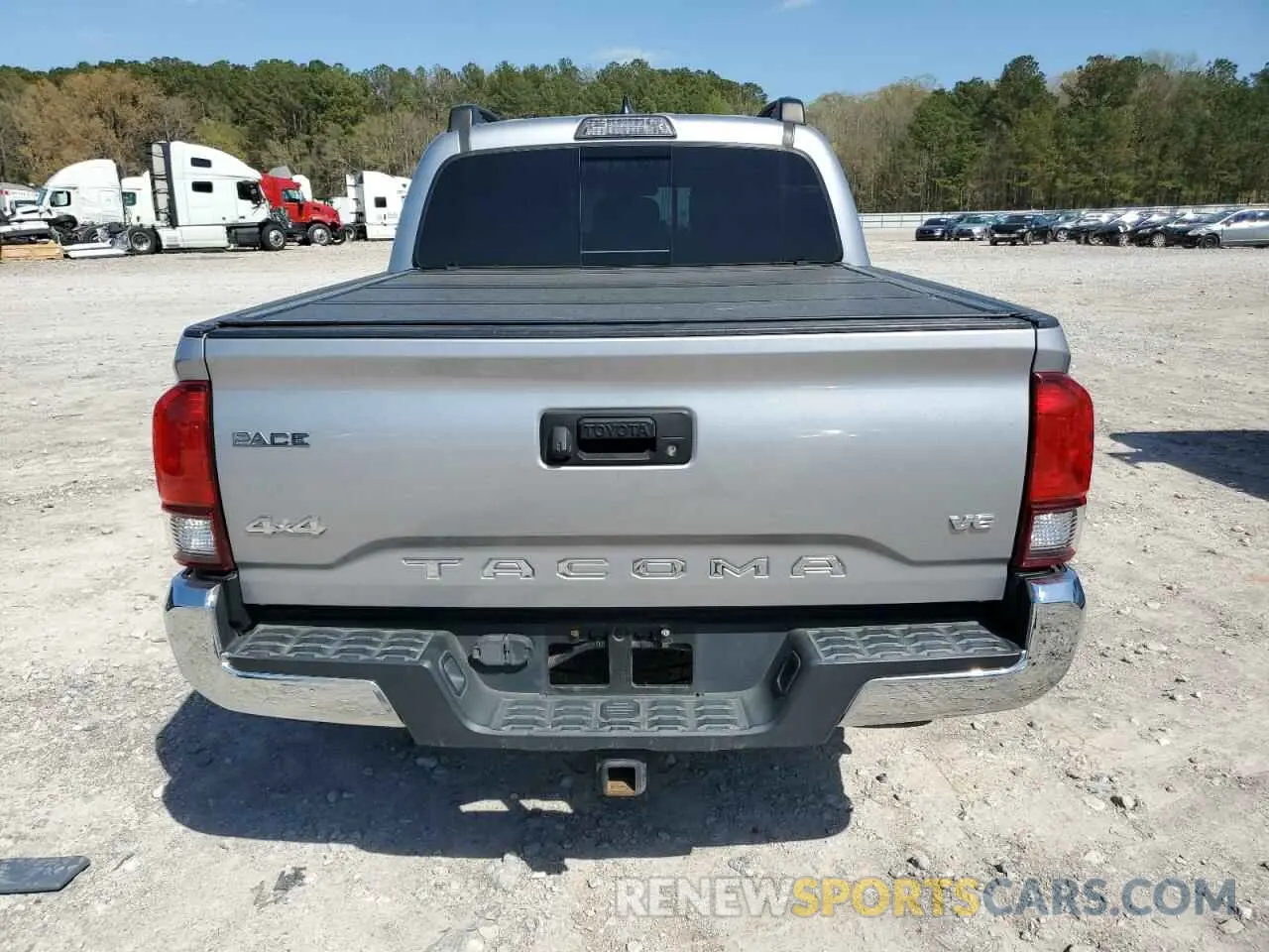 6 Photograph of a damaged car 3TMCZ5AN6KM249977 TOYOTA TACOMA 2019