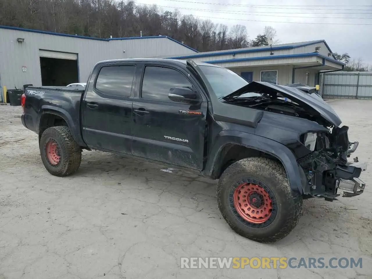 4 Photograph of a damaged car 3TMCZ5AN6KM259277 TOYOTA TACOMA 2019