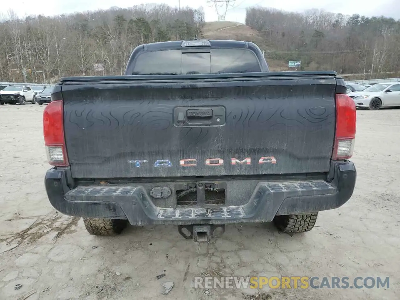 6 Photograph of a damaged car 3TMCZ5AN6KM259277 TOYOTA TACOMA 2019
