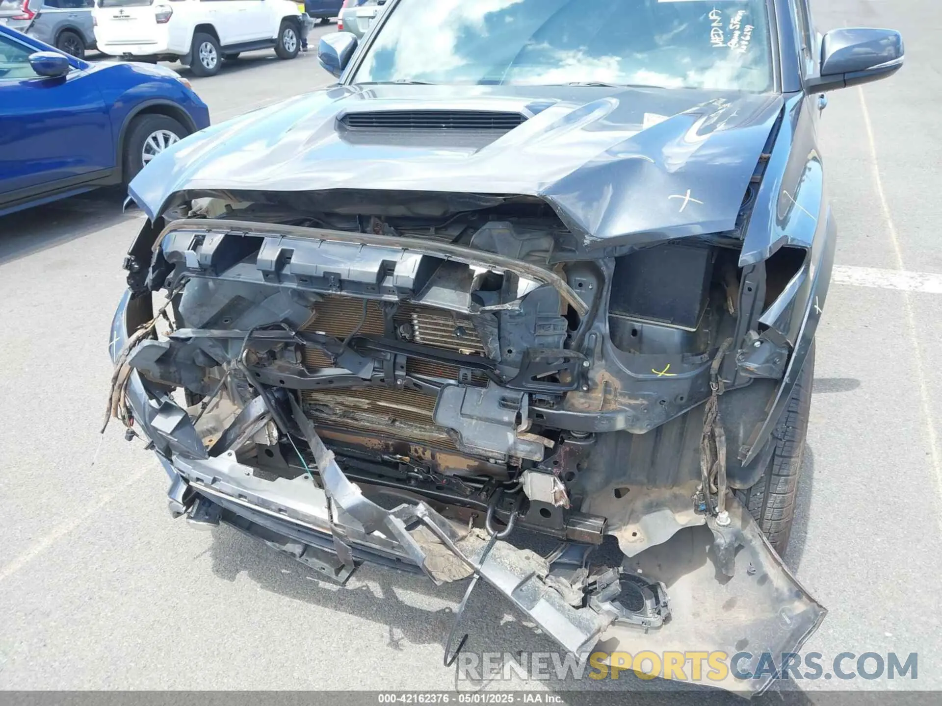 6 Photograph of a damaged car 3TMCZ5AN6KM259778 TOYOTA TACOMA 2019