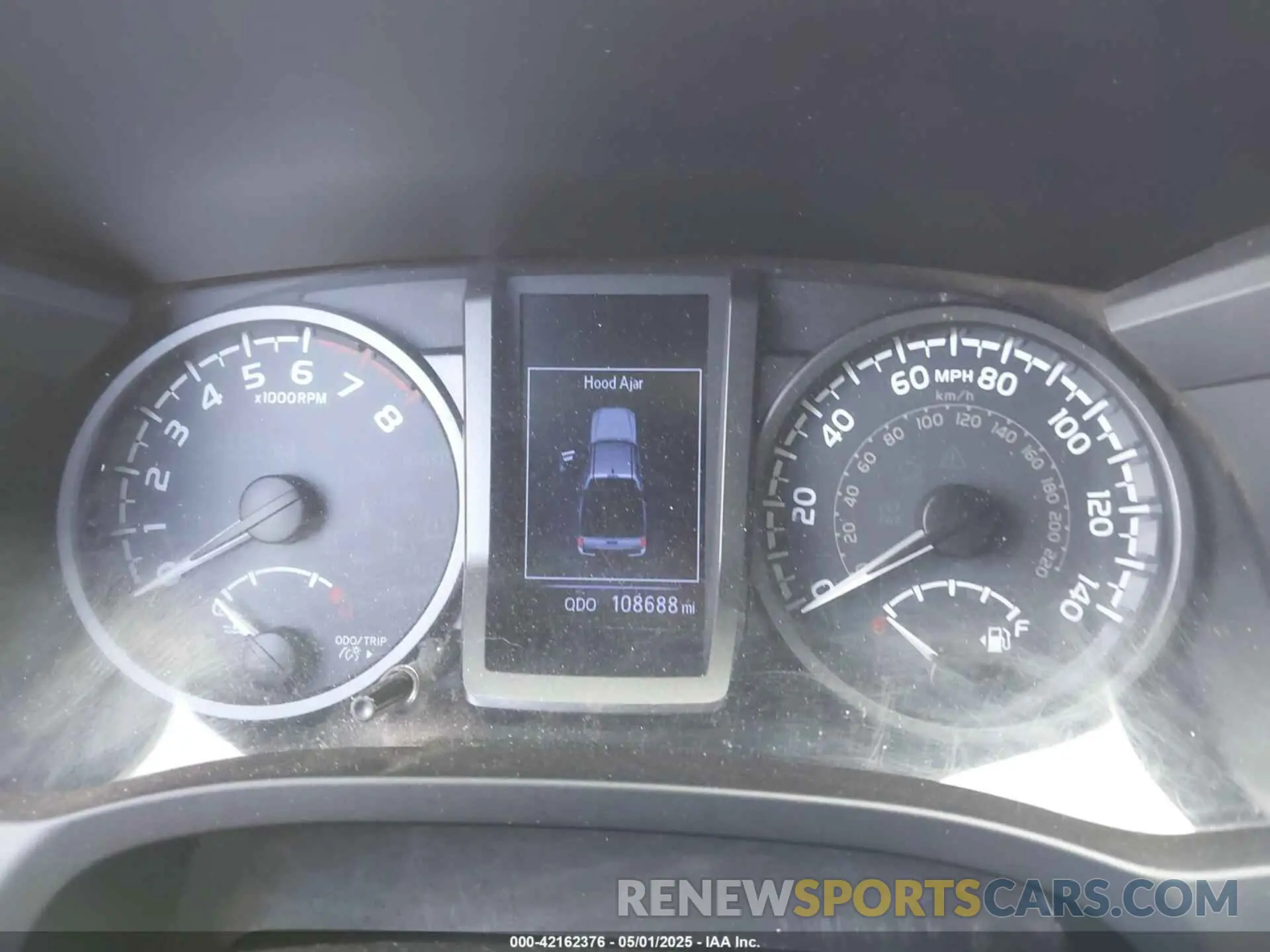 7 Photograph of a damaged car 3TMCZ5AN6KM259778 TOYOTA TACOMA 2019