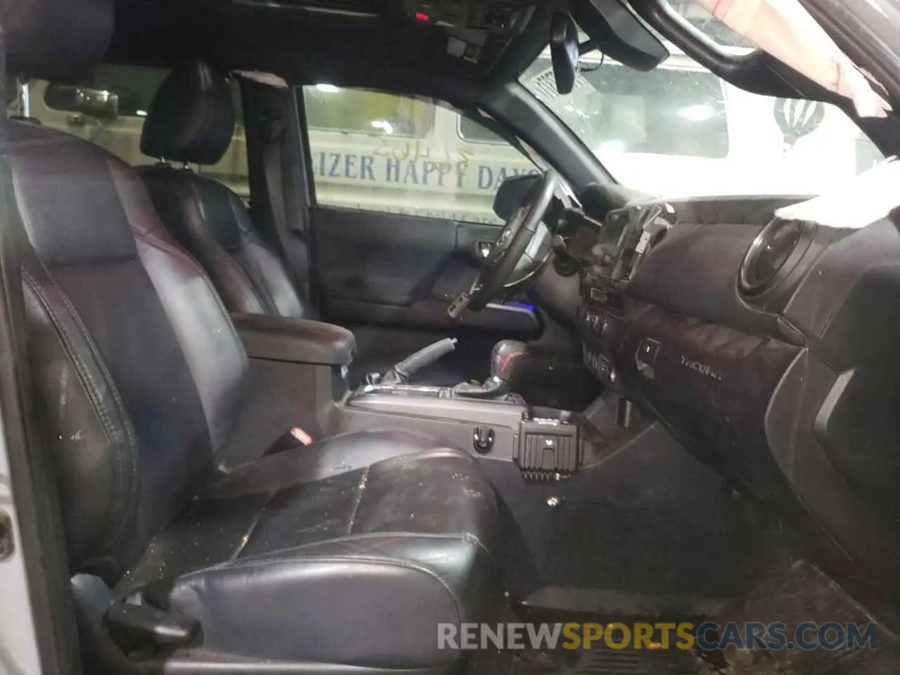 5 Photograph of a damaged car 3TMCZ5AN6KM259828 TOYOTA TACOMA 2019