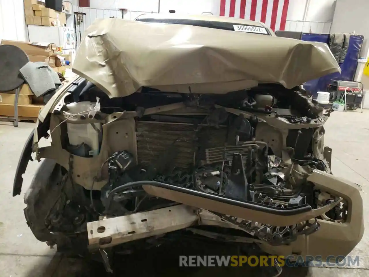 7 Photograph of a damaged car 3TMCZ5AN6KM260395 TOYOTA TACOMA 2019