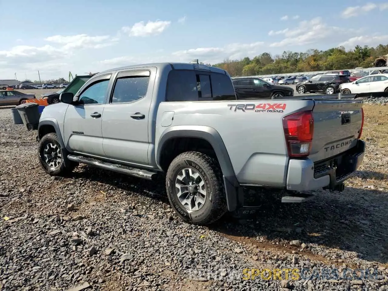 2 Photograph of a damaged car 3TMCZ5AN6KM271140 TOYOTA TACOMA 2019