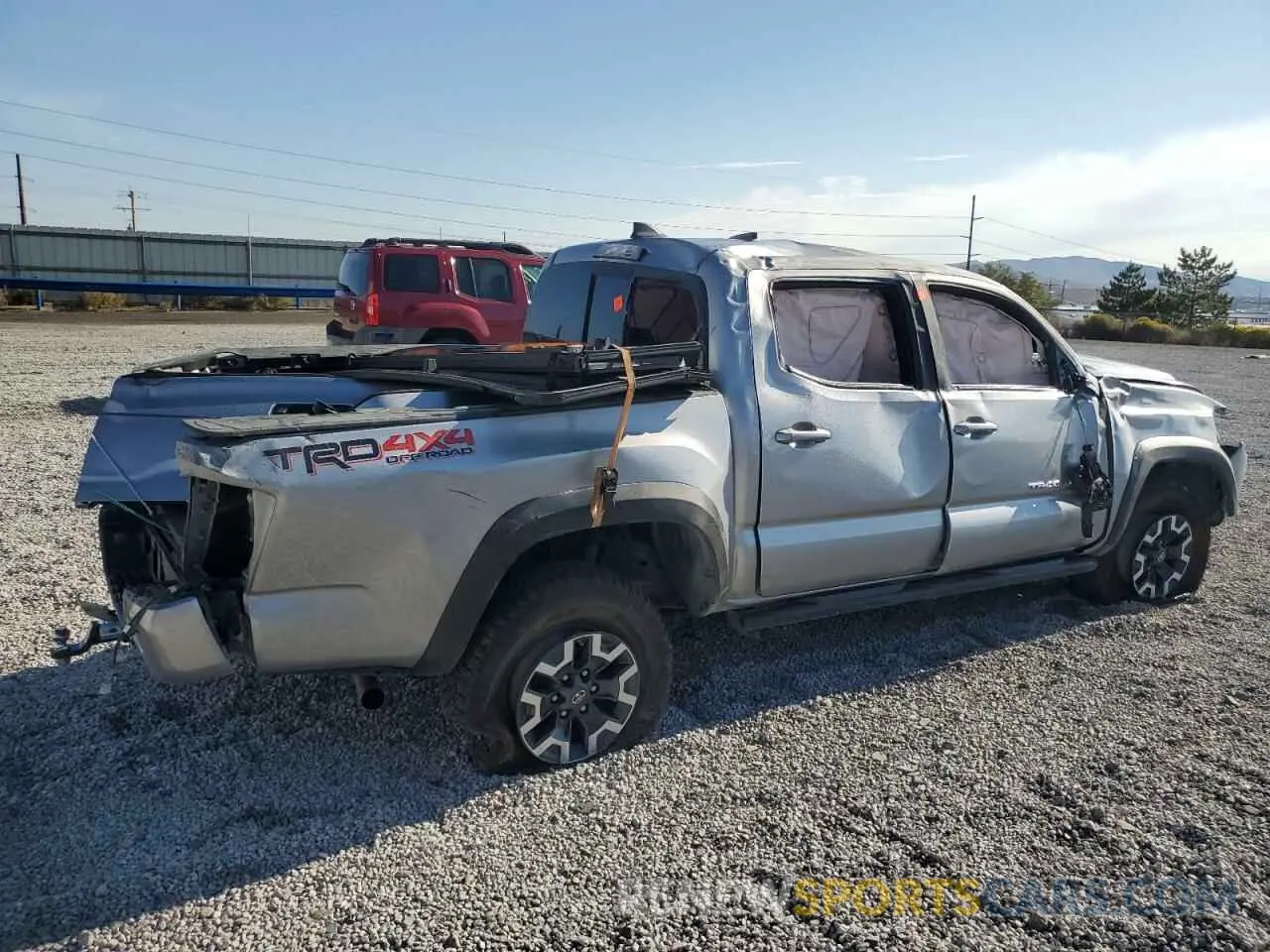 3 Photograph of a damaged car 3TMCZ5AN6KM275267 TOYOTA TACOMA 2019