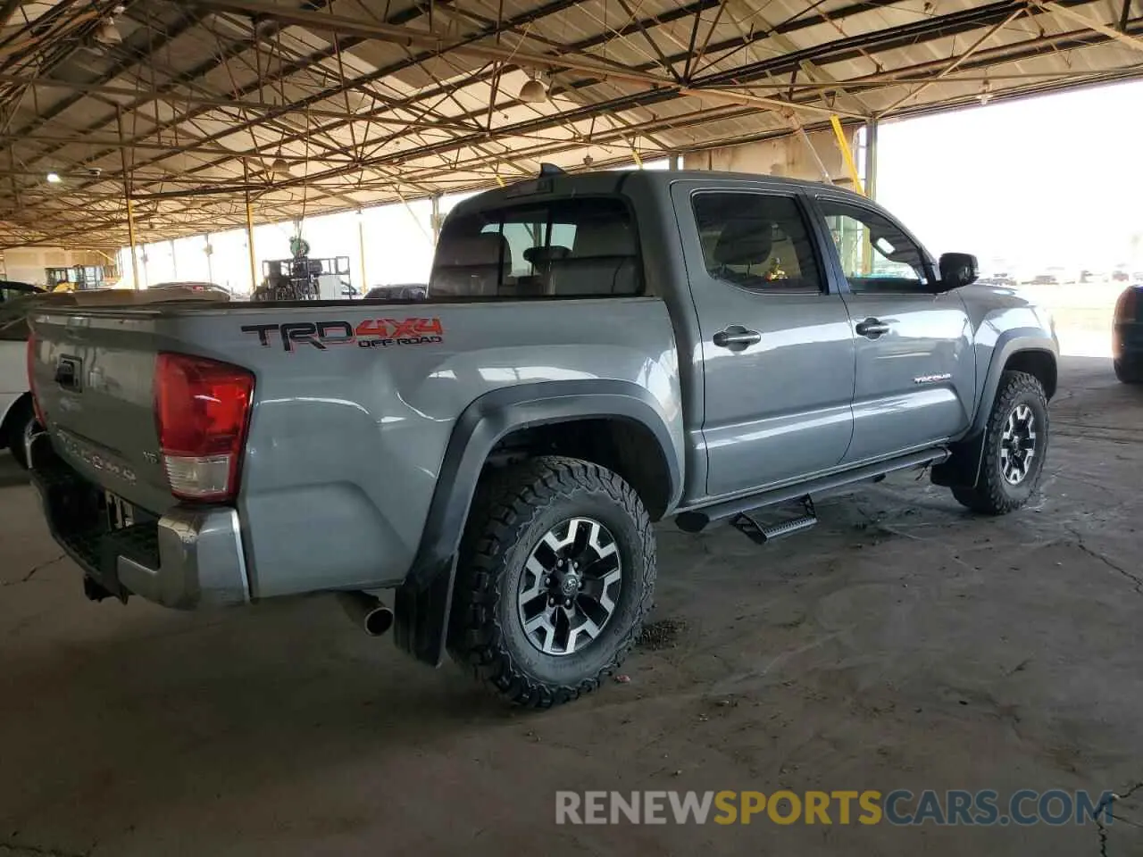 3 Photograph of a damaged car 3TMCZ5AN6KM282865 TOYOTA TACOMA 2019
