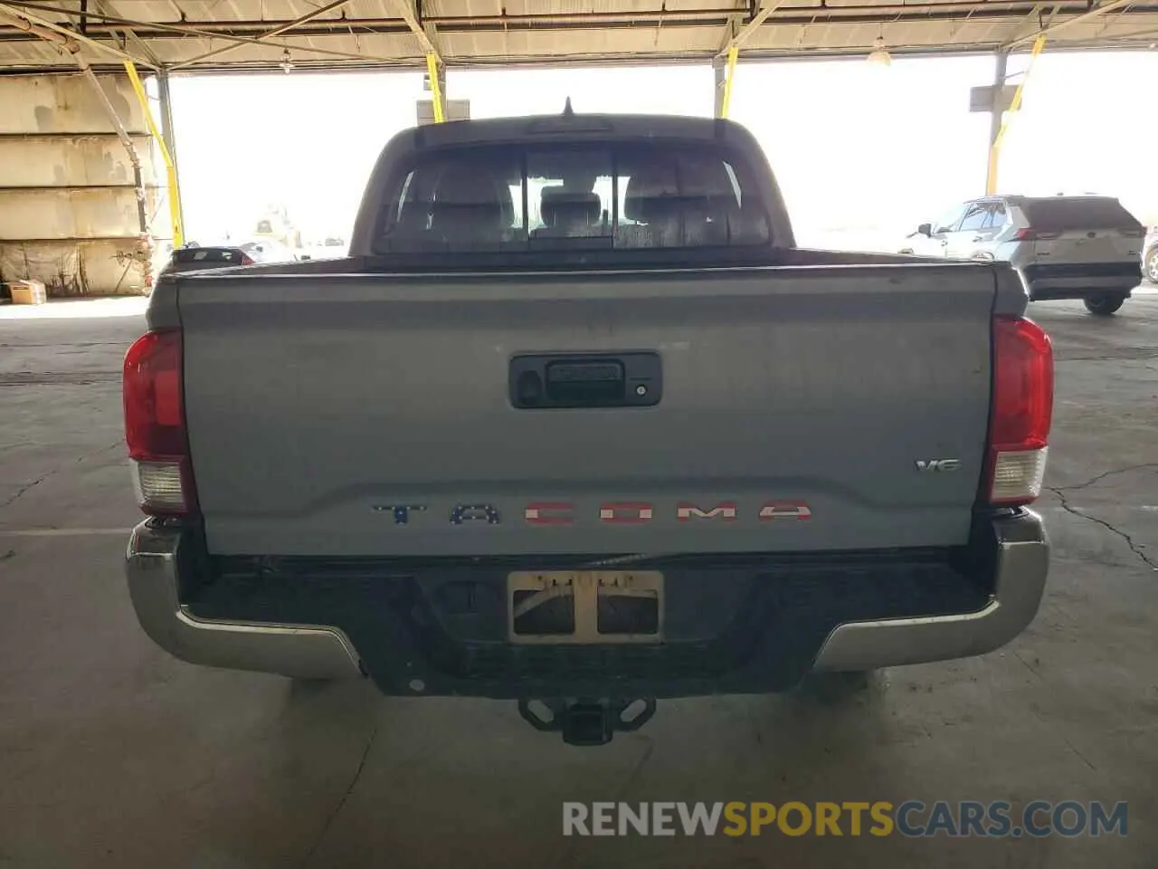 6 Photograph of a damaged car 3TMCZ5AN6KM282865 TOYOTA TACOMA 2019