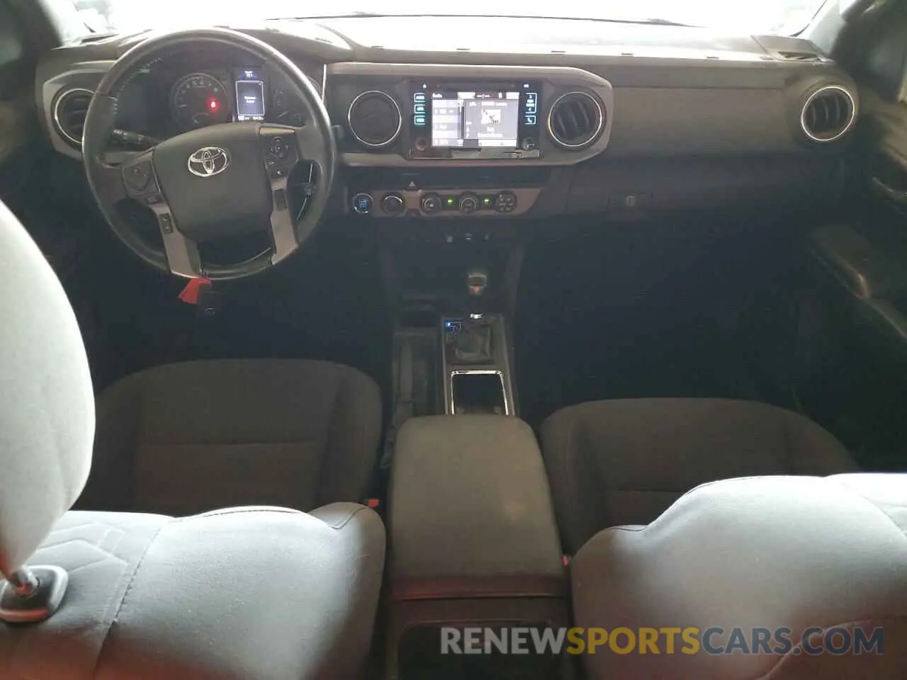 8 Photograph of a damaged car 3TMCZ5AN6KM282865 TOYOTA TACOMA 2019