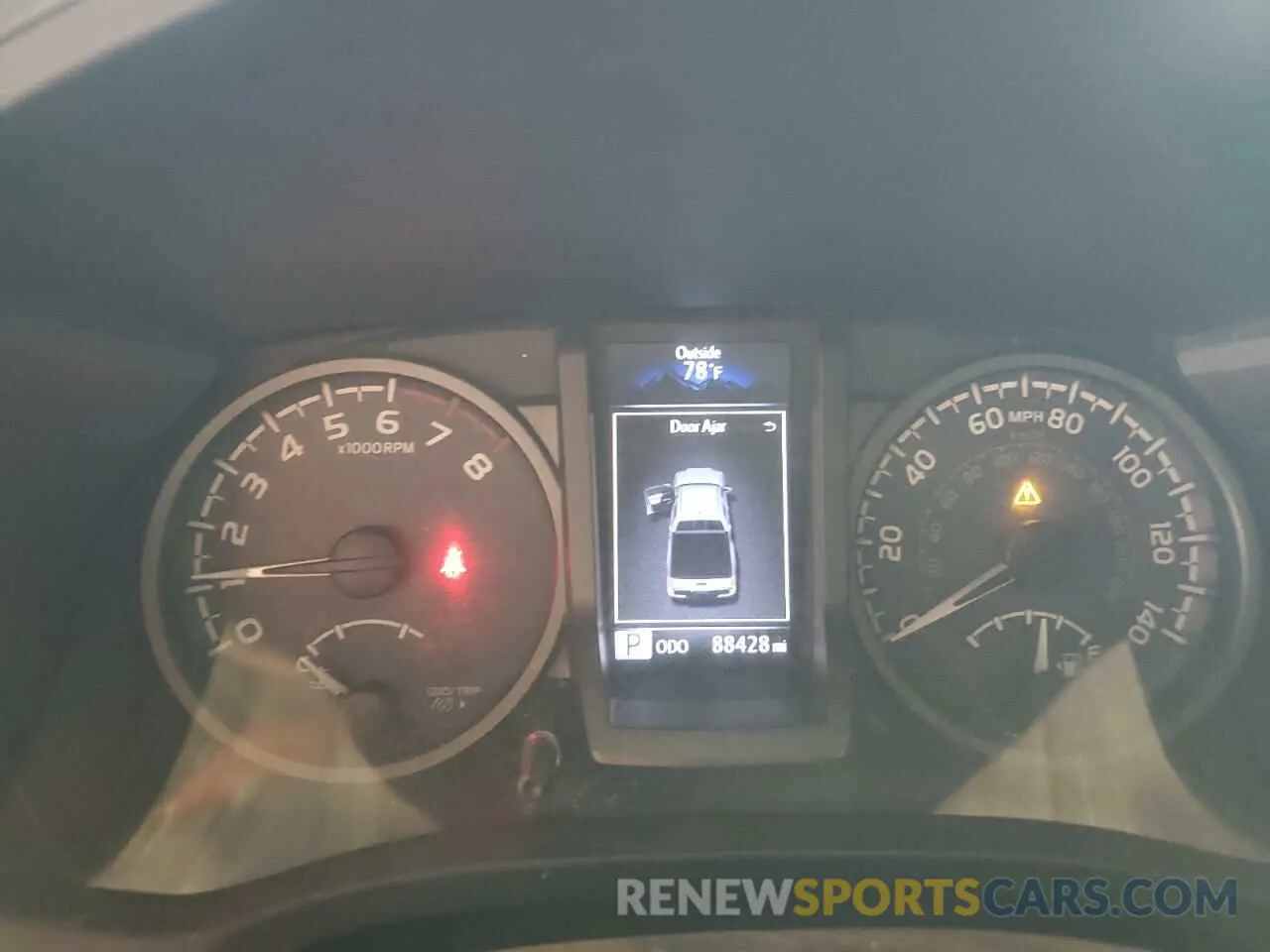 9 Photograph of a damaged car 3TMCZ5AN6KM282865 TOYOTA TACOMA 2019